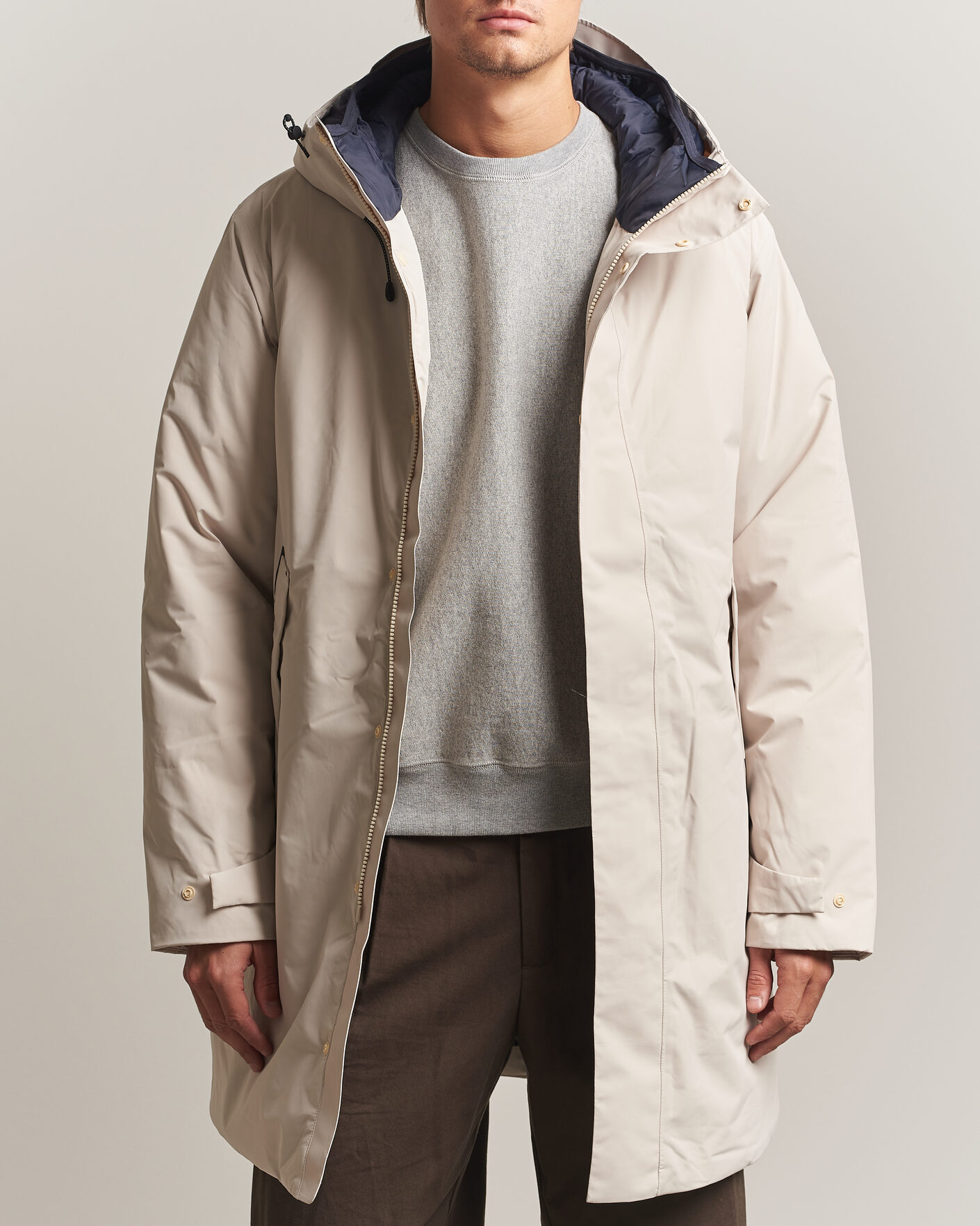 Men | Coats & Jackets | Save The Duck | Arctic Gregoire Down Coat Shore Beige