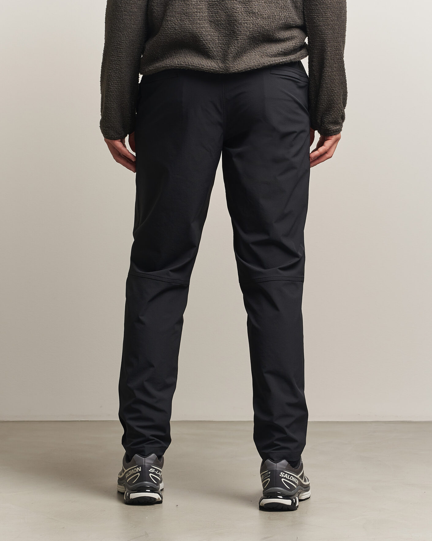 Men | Trousers | Snow Peak | Water-Repellent Stretch Tapered Pants Black