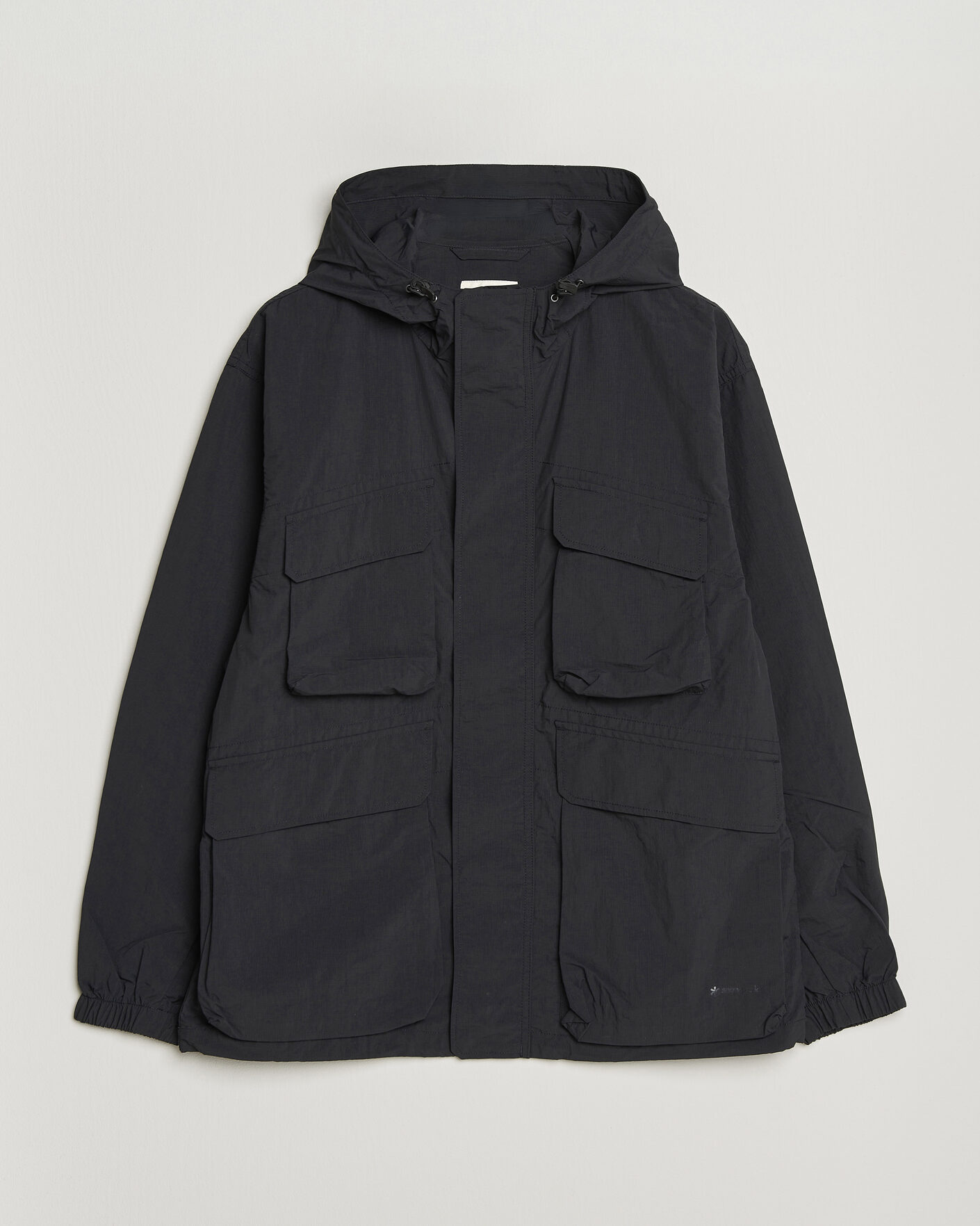 Men | Coats & Jackets | Snow Peak | Nylon Double Rip Jacket Black