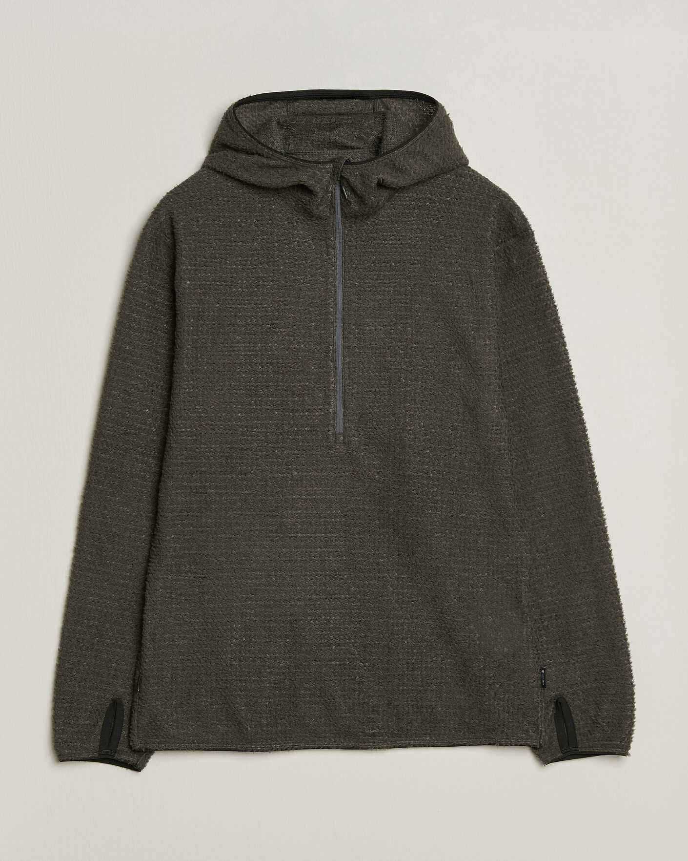 Men | Sweaters & Knitwear | Snow Peak | Alpha Direct 90 Hoodie Charcoal