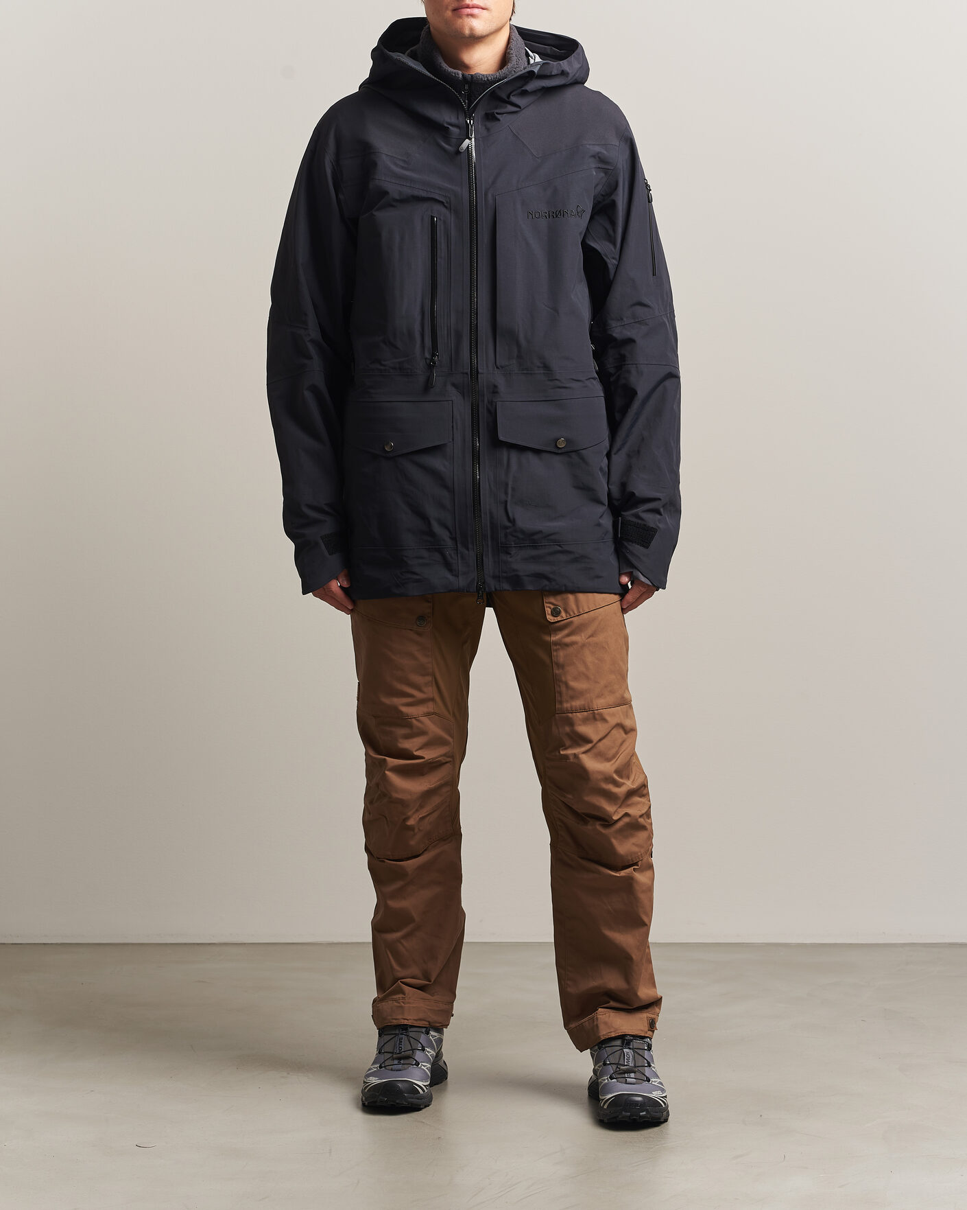 Men | Coats & Jackets | Norrøna | Tamok Dri3 Jacket Caviar Black