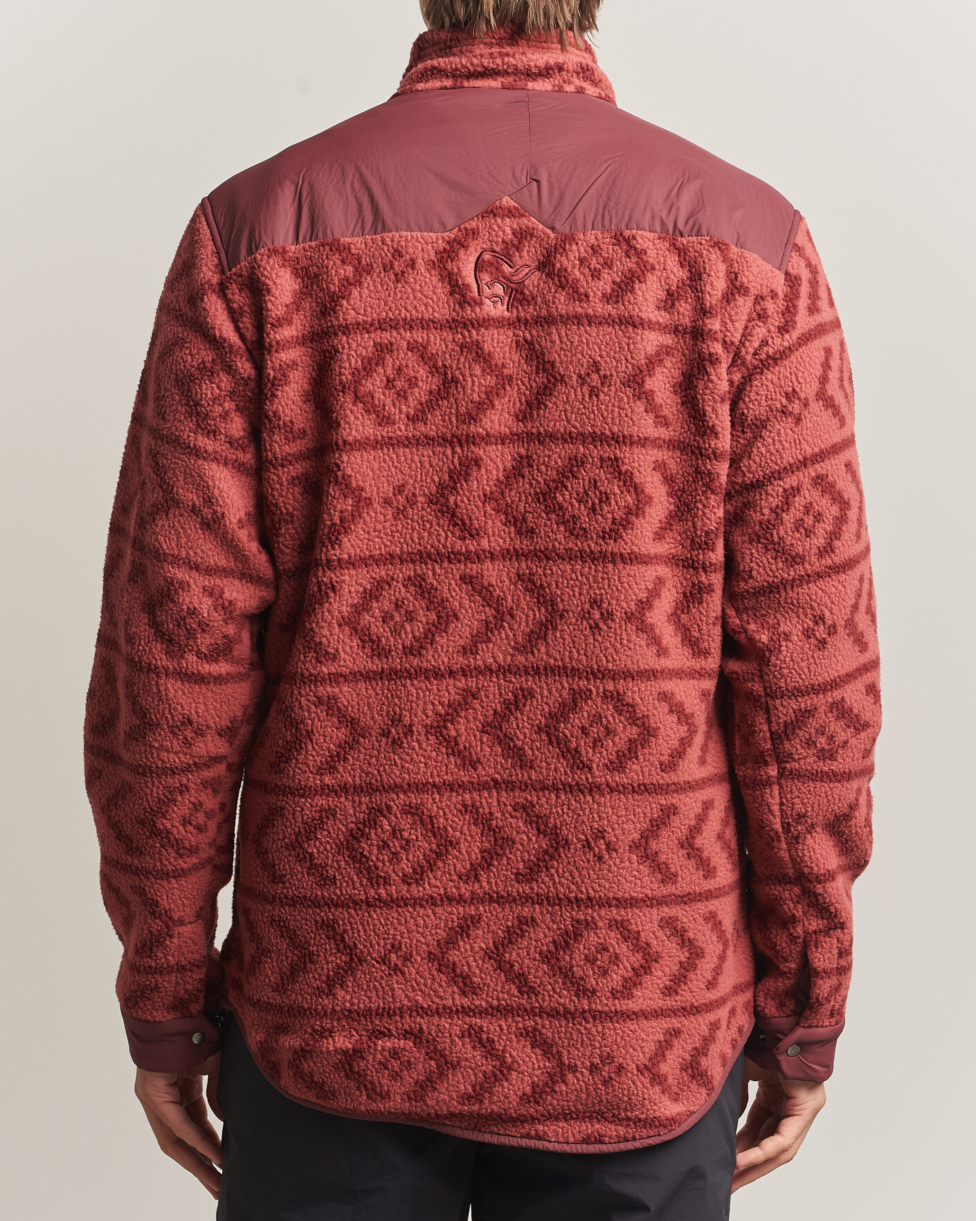Men | Coats & Jackets | Norrøna | Tamok Warm3 Fleece Jacket Cowhide