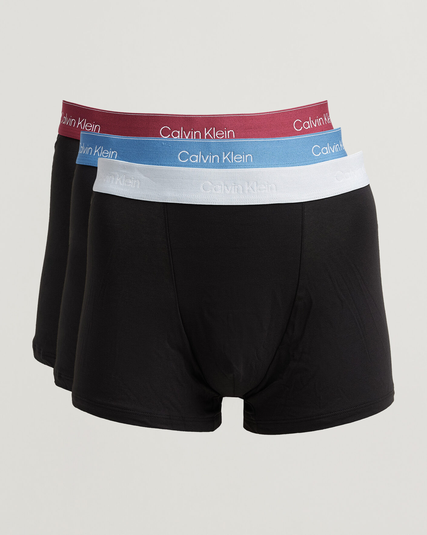 Men | Underwear & Socks | Calvin Klein | 3-Pack Icon Cotton Stretch Relaxed Trunk Black