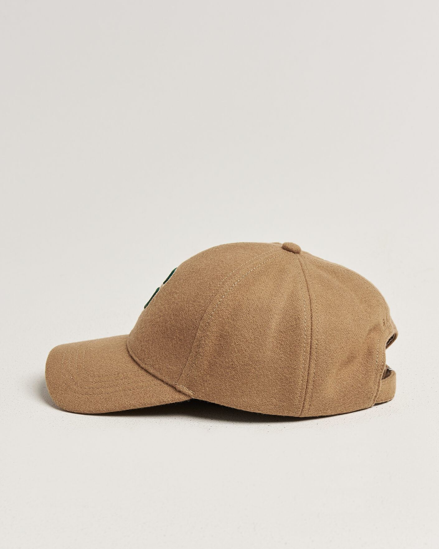 Men | Hats & Caps | Gant | G Badge Wool Melton Cap Autumn Yellow
