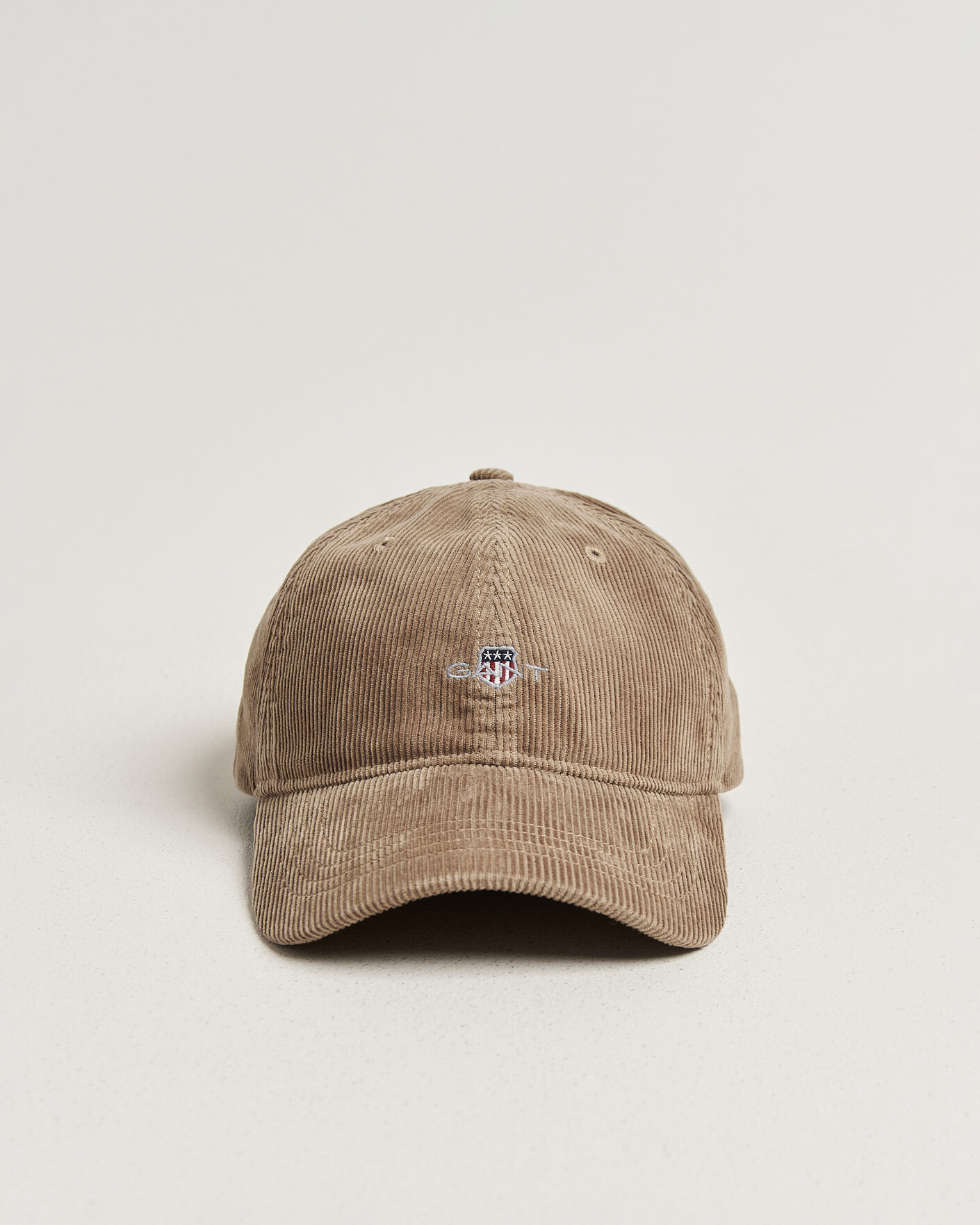 Men | Hats & Caps | Gant | Corduroy Cap Warm Khaki