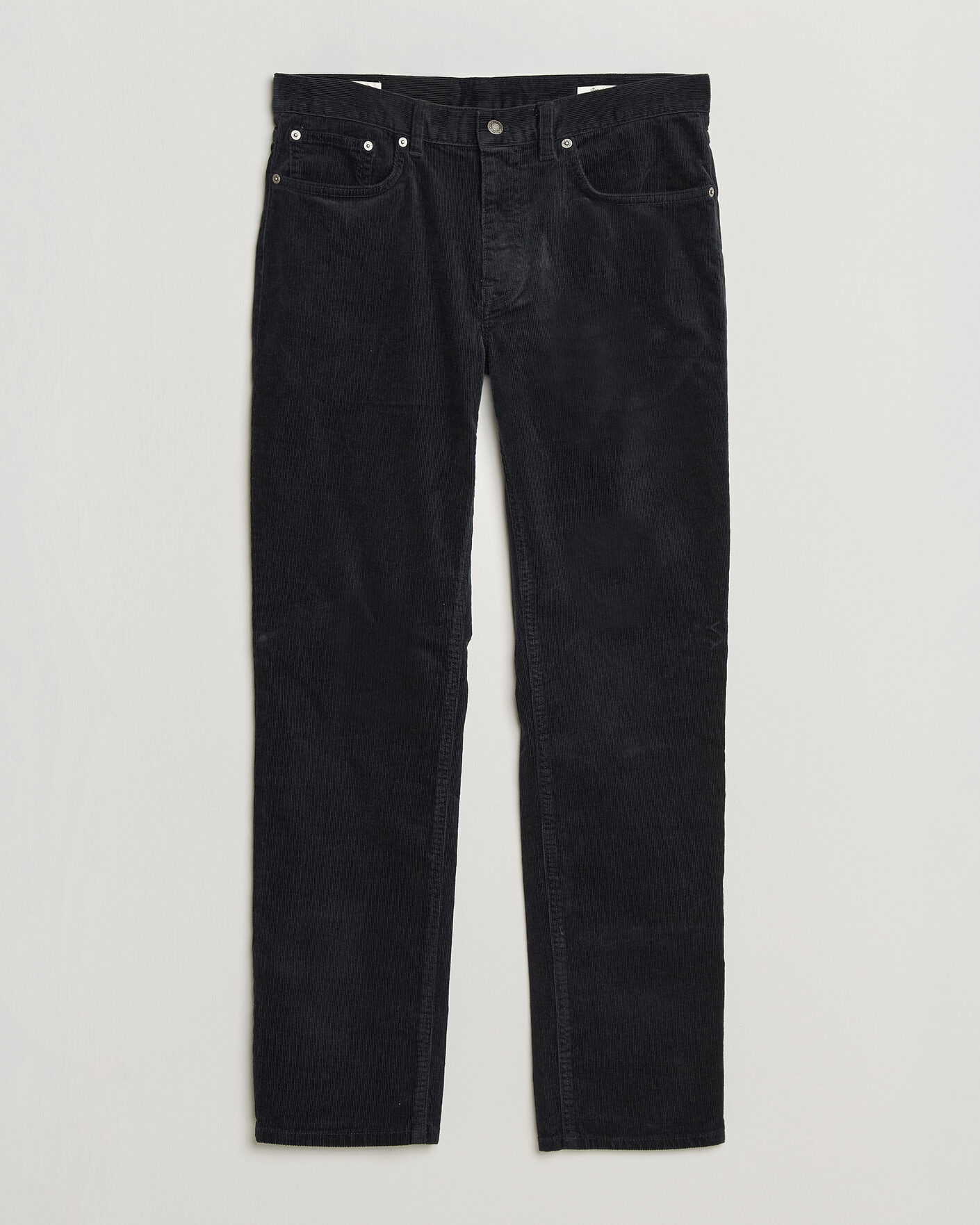 Men | Trousers | Gant | Regular Fit Corduroy 5-Pocket Pants Black