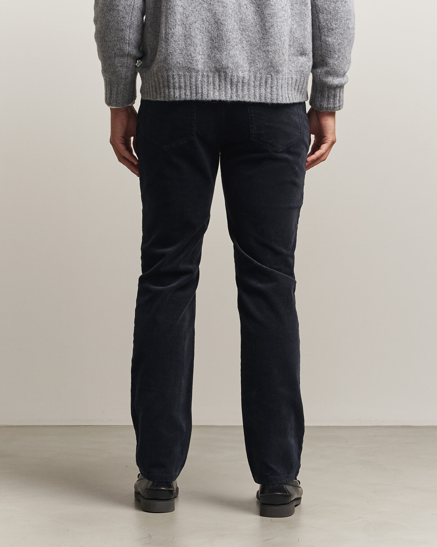 Men | Trousers | Gant | Regular Fit Corduroy 5-Pocket Pants Black