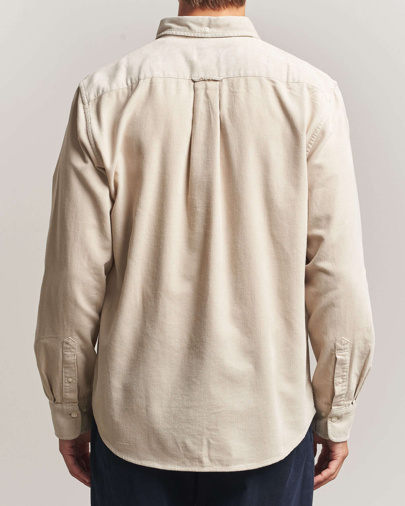 Men | Shirts | Gant | Regular Fit Corduroy Shirt Clay Beige