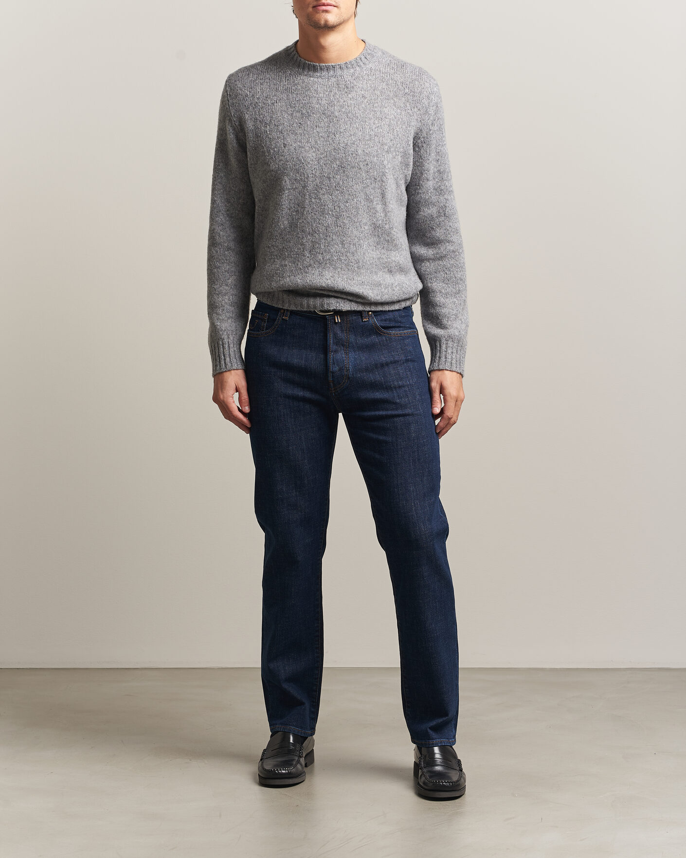 Men | Jeans | Jacob Cohën | Edos Regular Straight Fit Jeans Dark Blue