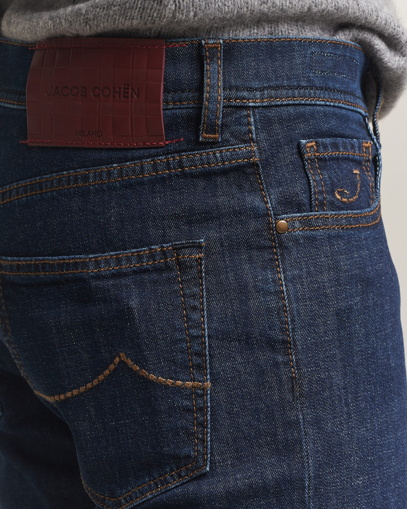Men | Jeans | Jacob Cohën | Edos Regular Straight Fit Jeans Dark Blue