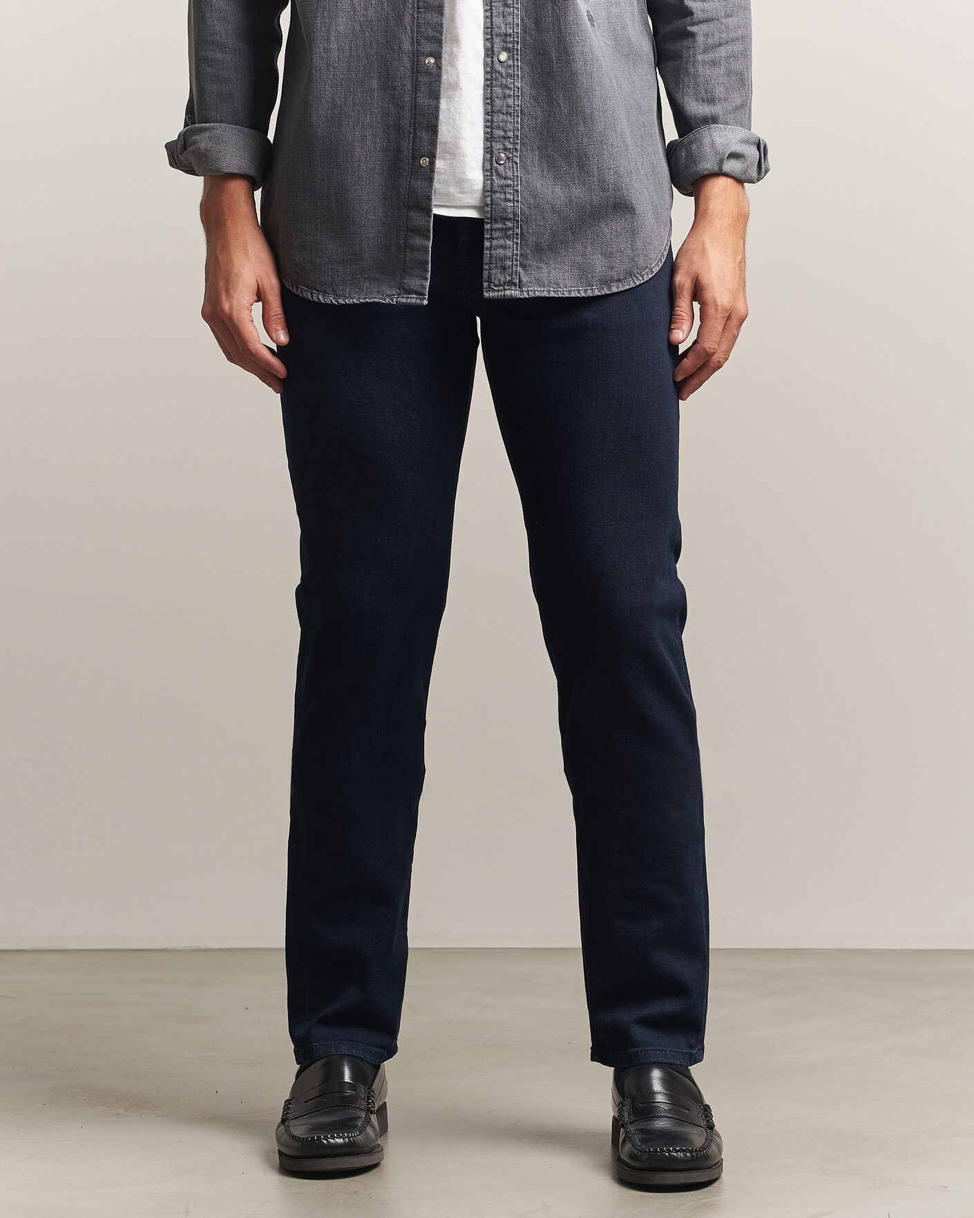Men | Jeans | Jacob Cohën | Bard Slim Fit Stretch Jeans Overdyed Blue