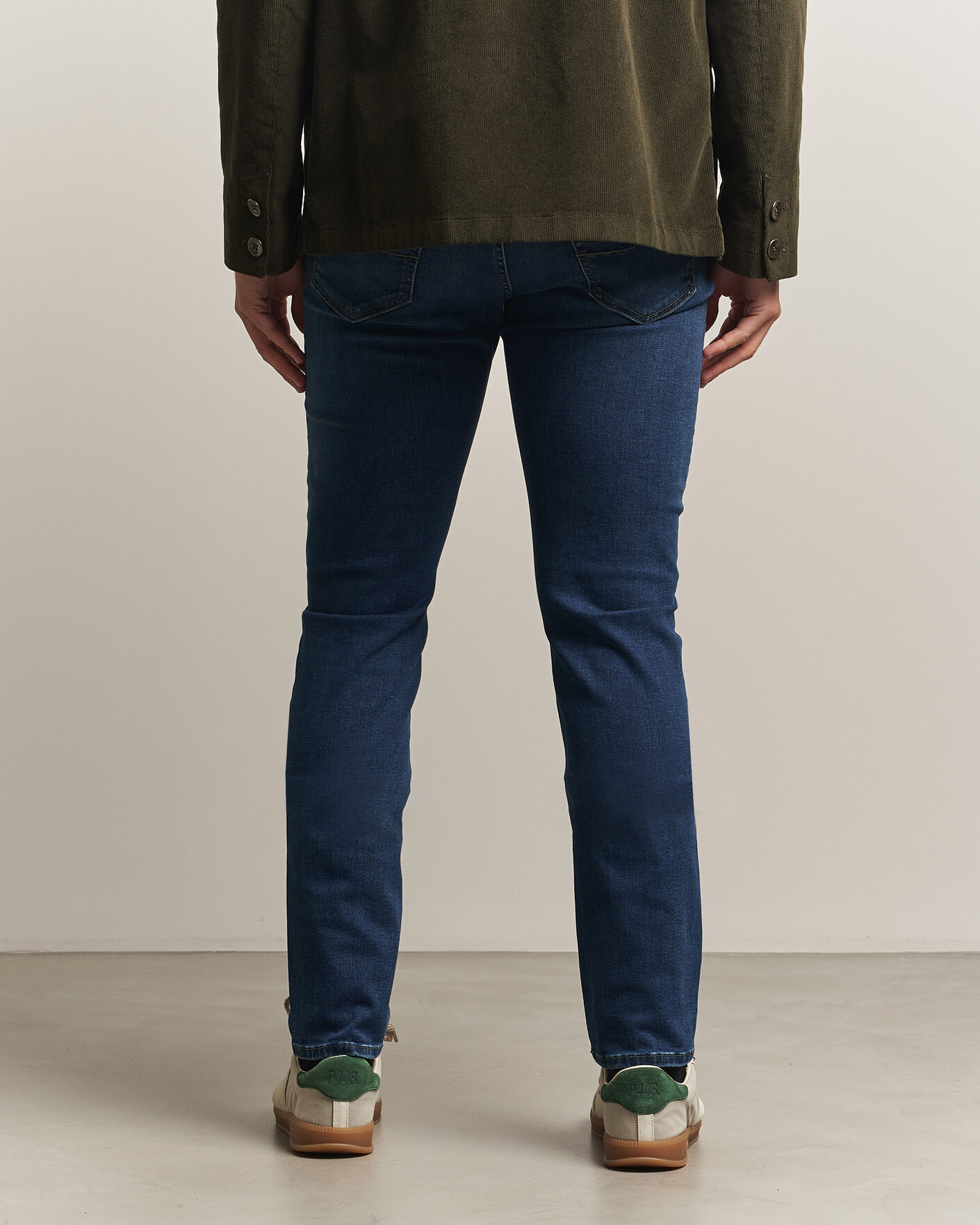 Men | Jeans | Jacob Cohën | Bard Slim Fit Stretch Jeans Mid Blue