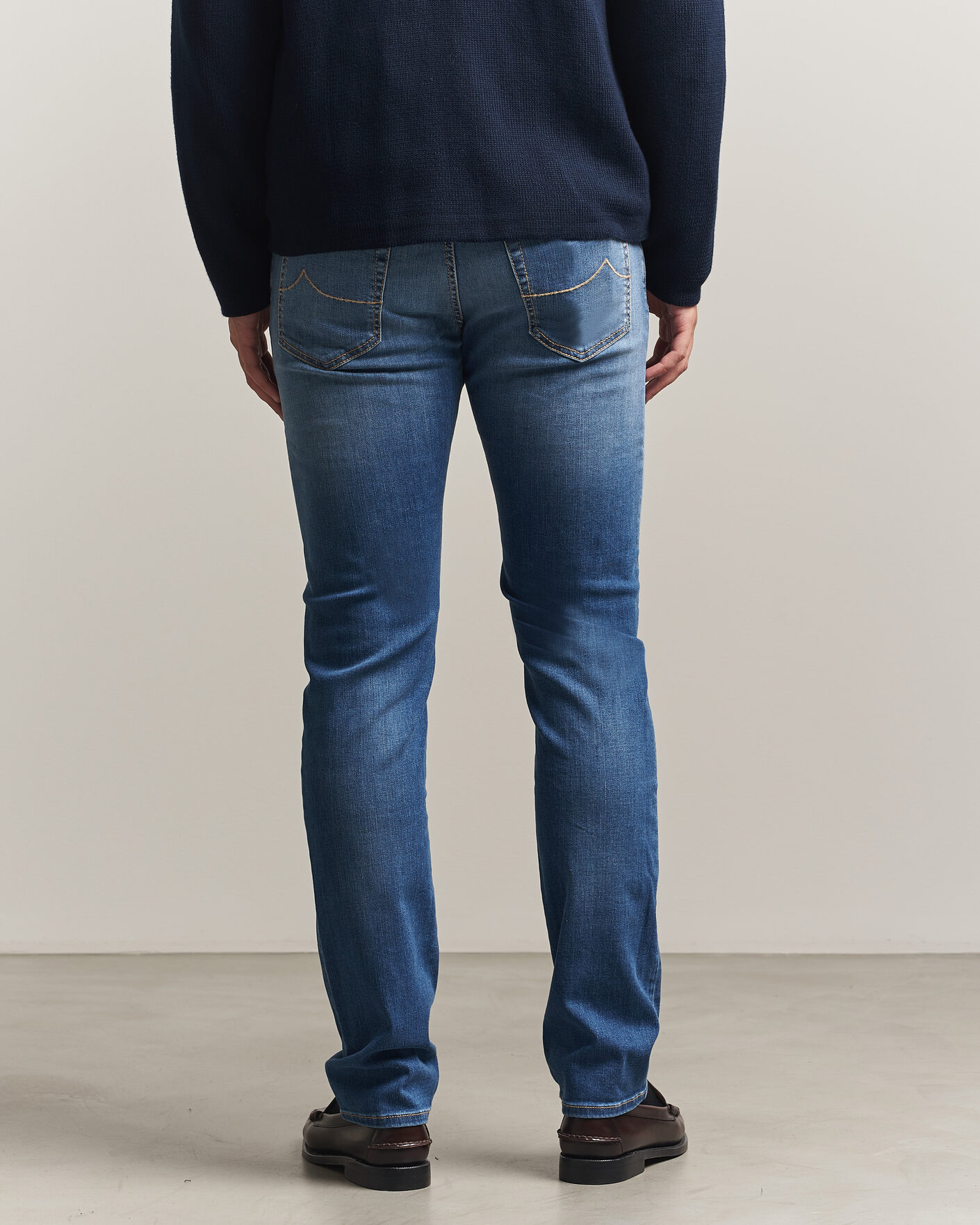 Men | Jeans | Jacob Cohën | Bard Slim Fit Stretch Jeans Light Blue