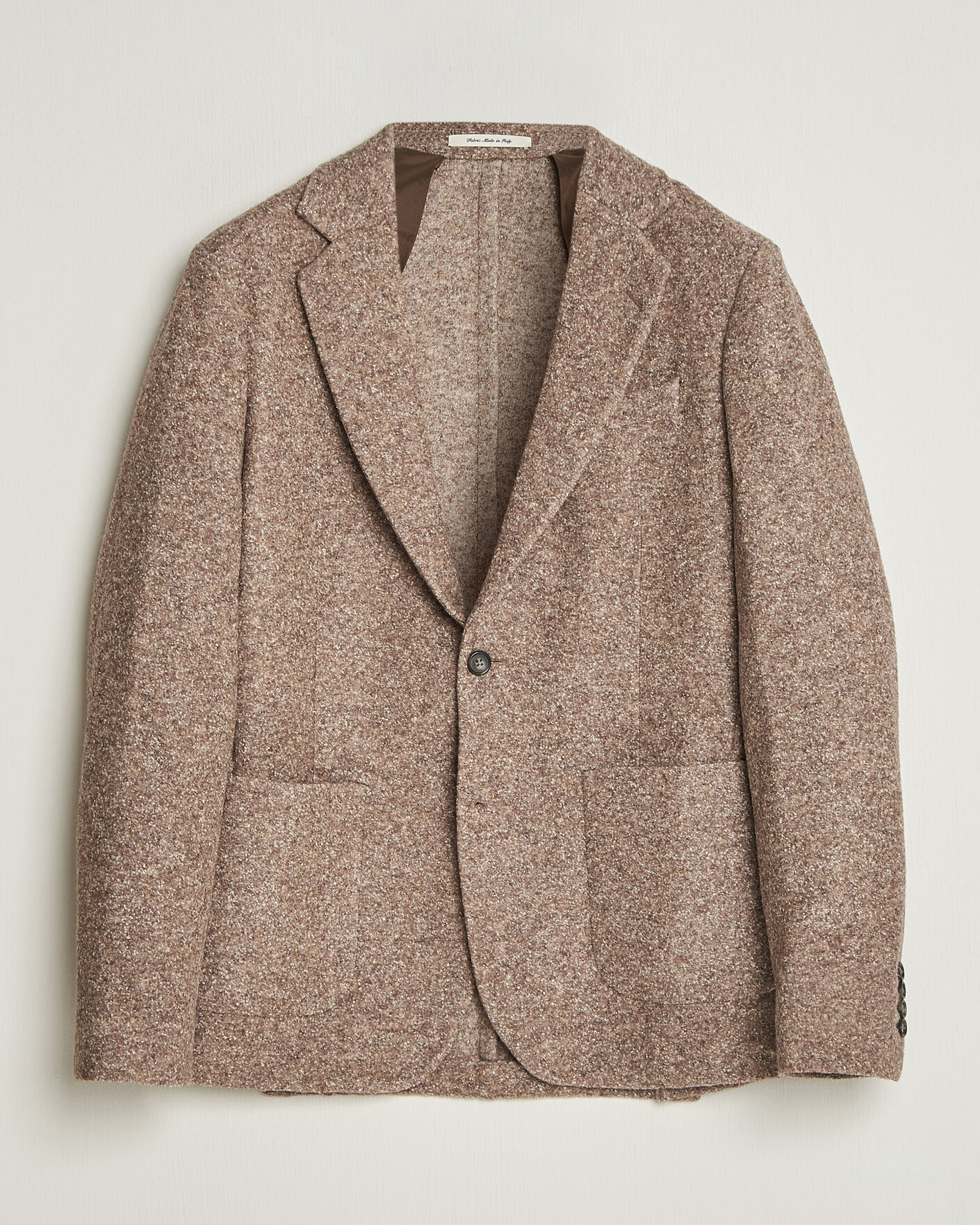 Men | Blazers | Gant | Wool/Silk Jersey Blazer Clay Beige