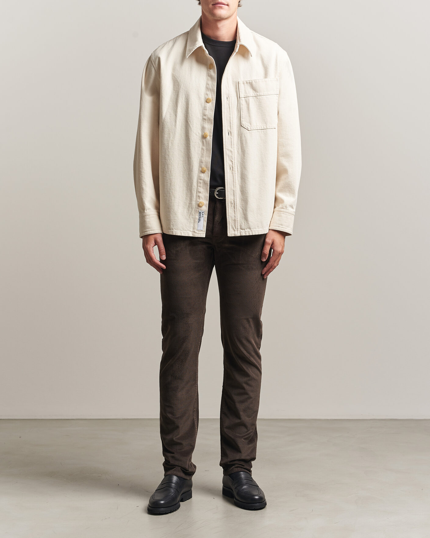 Men | Trousers | Jacob Cohën | Bard 5-Pocket Medium Corduroy Trousers Brown