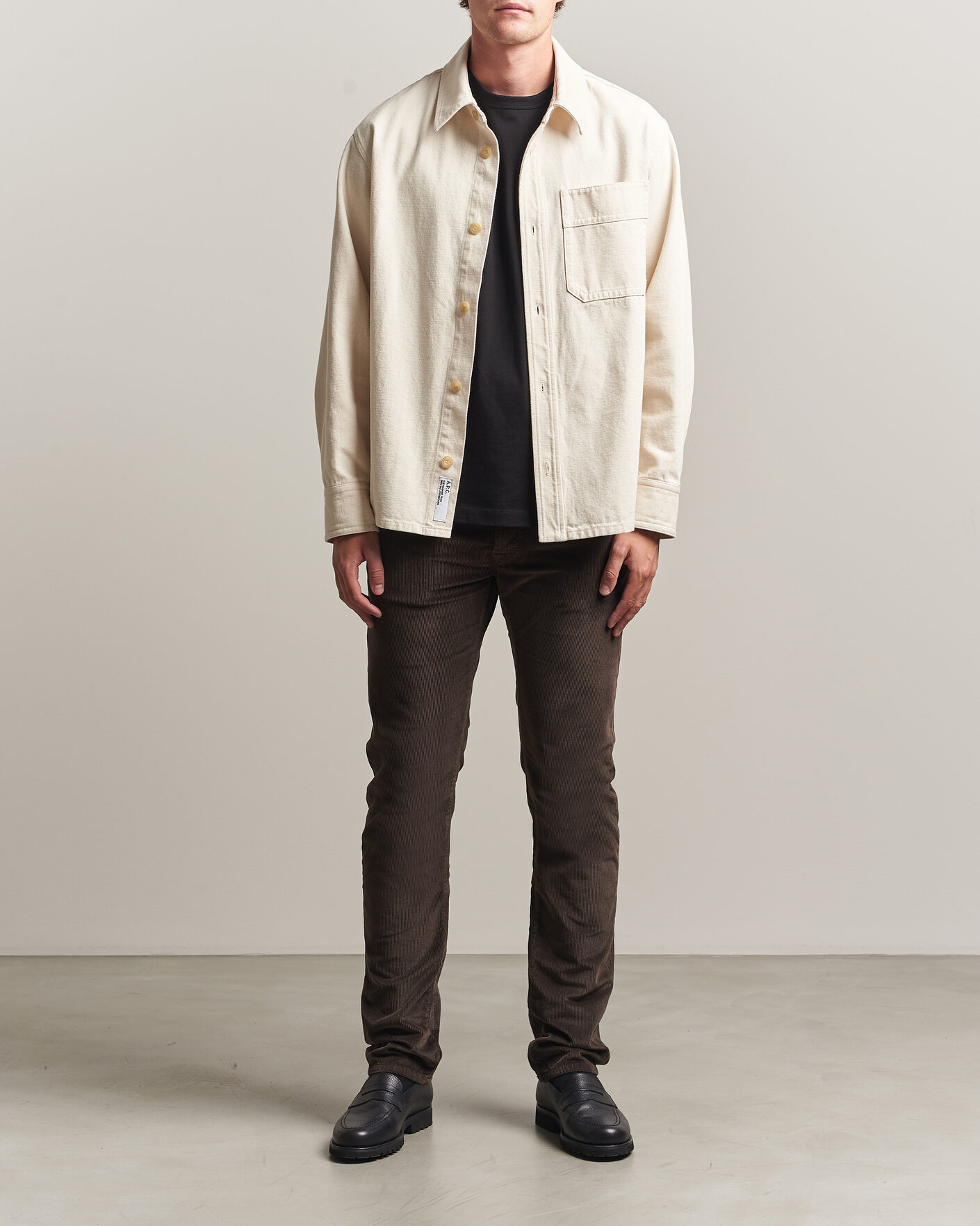 Men | Trousers | Jacob Cohën | Bard 5-Pocket Medium Corduroy Trousers Brown
