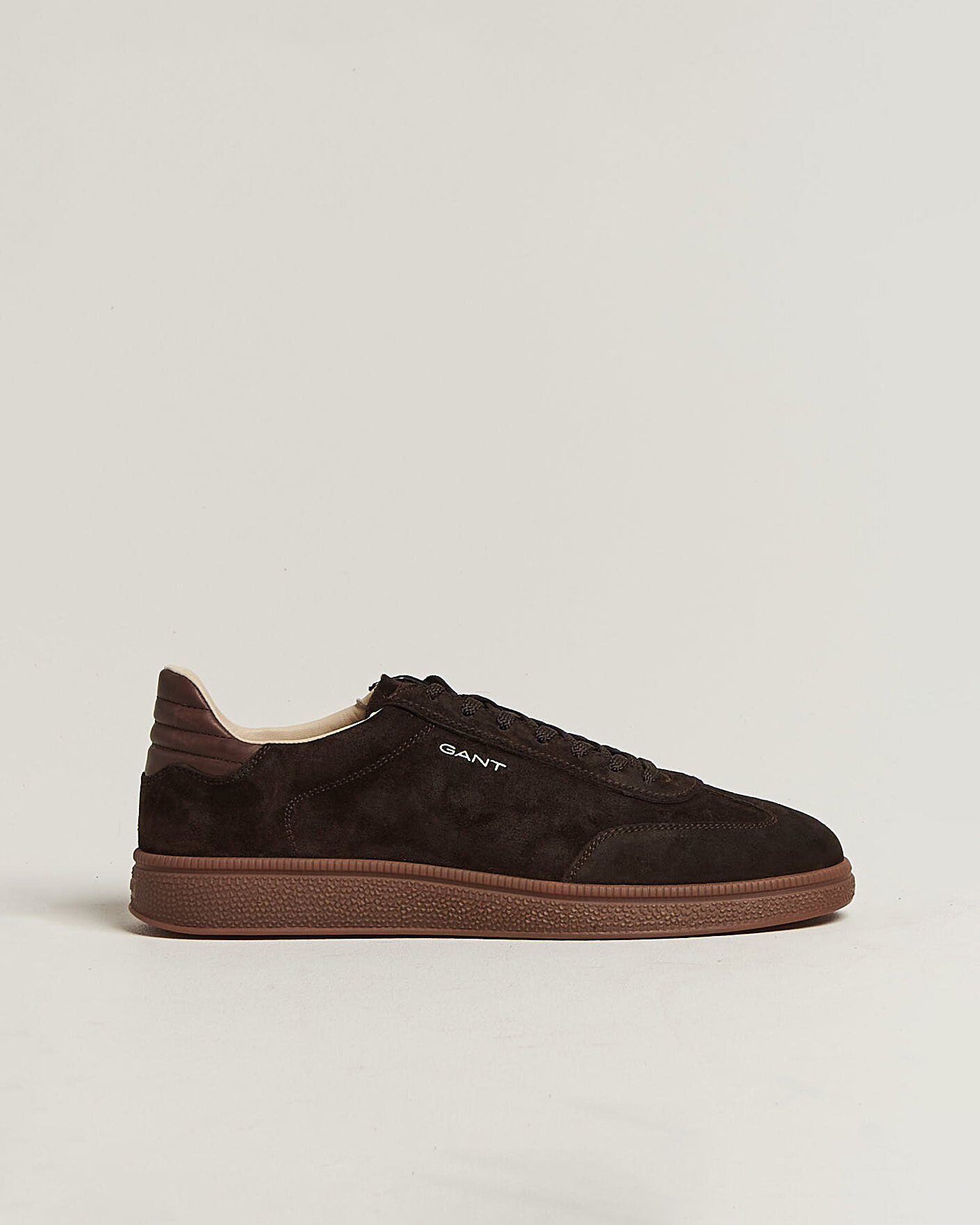 Men | Sneakers | Gant | Cuzmo Suede Sneaker Dark Brown