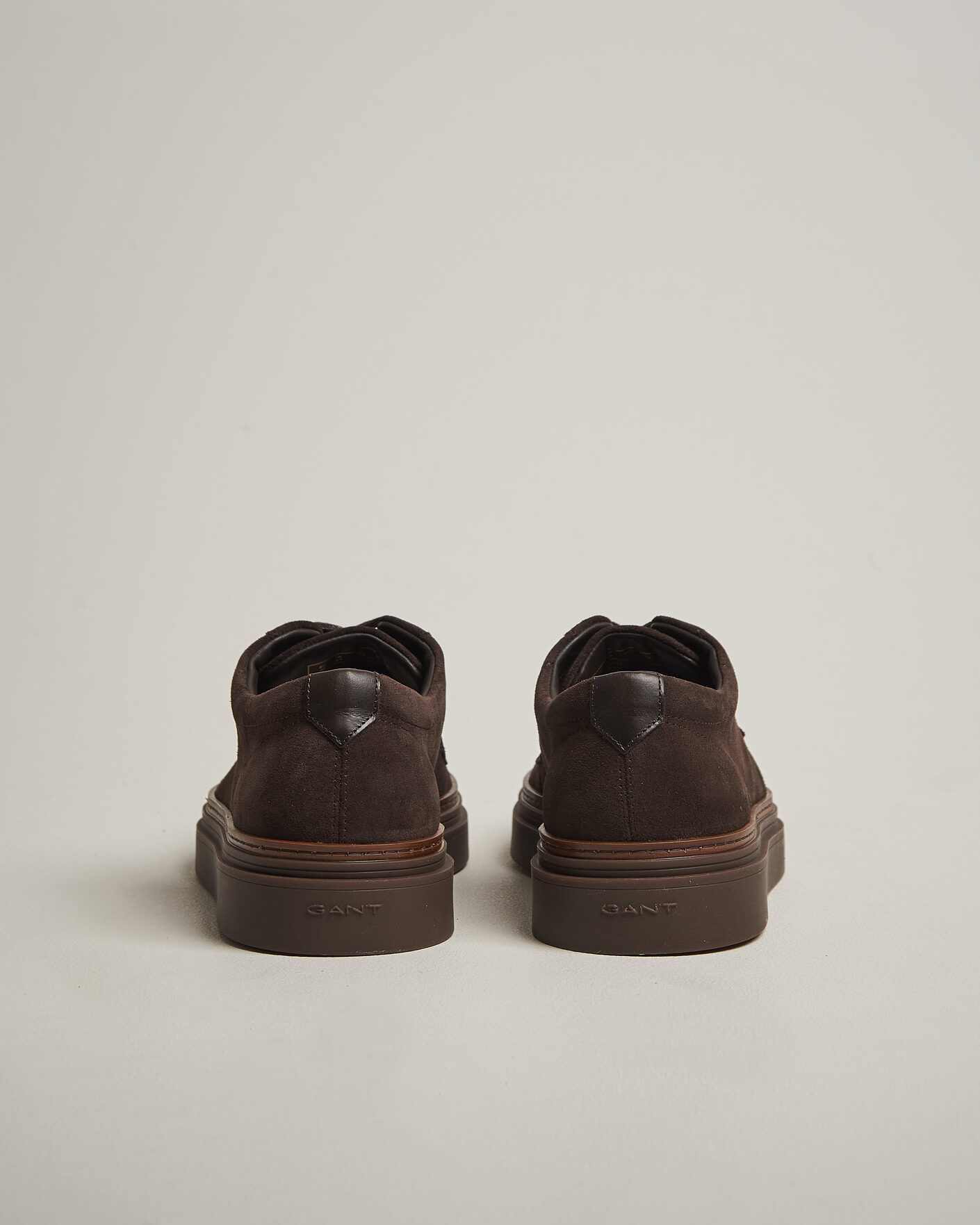 Men | Sneakers | Gant | Kinzoon Suede Derby Sneaker Espresso Brown