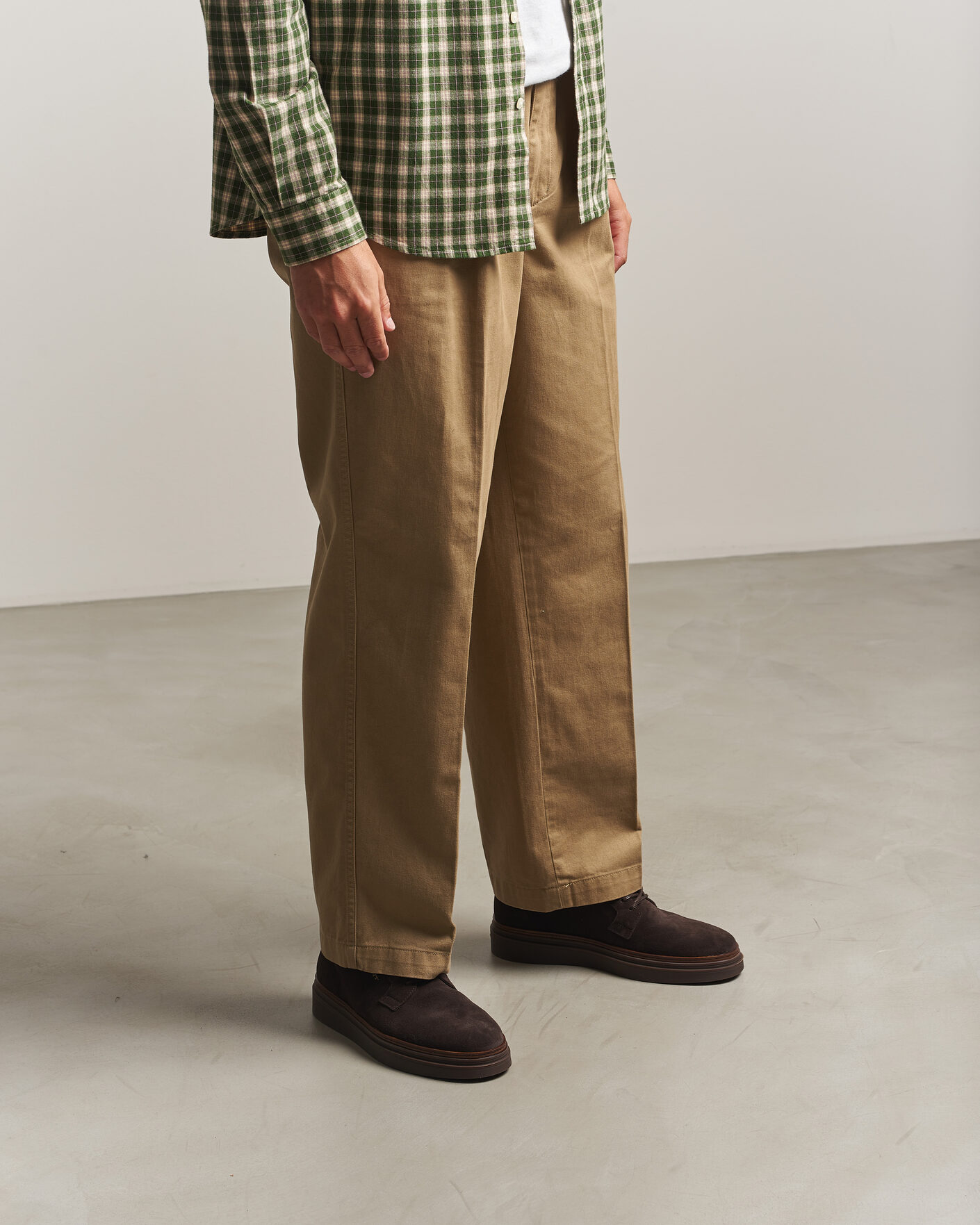 Men | Sneakers | Gant | Kinzoon Suede Derby Sneaker Espresso Brown