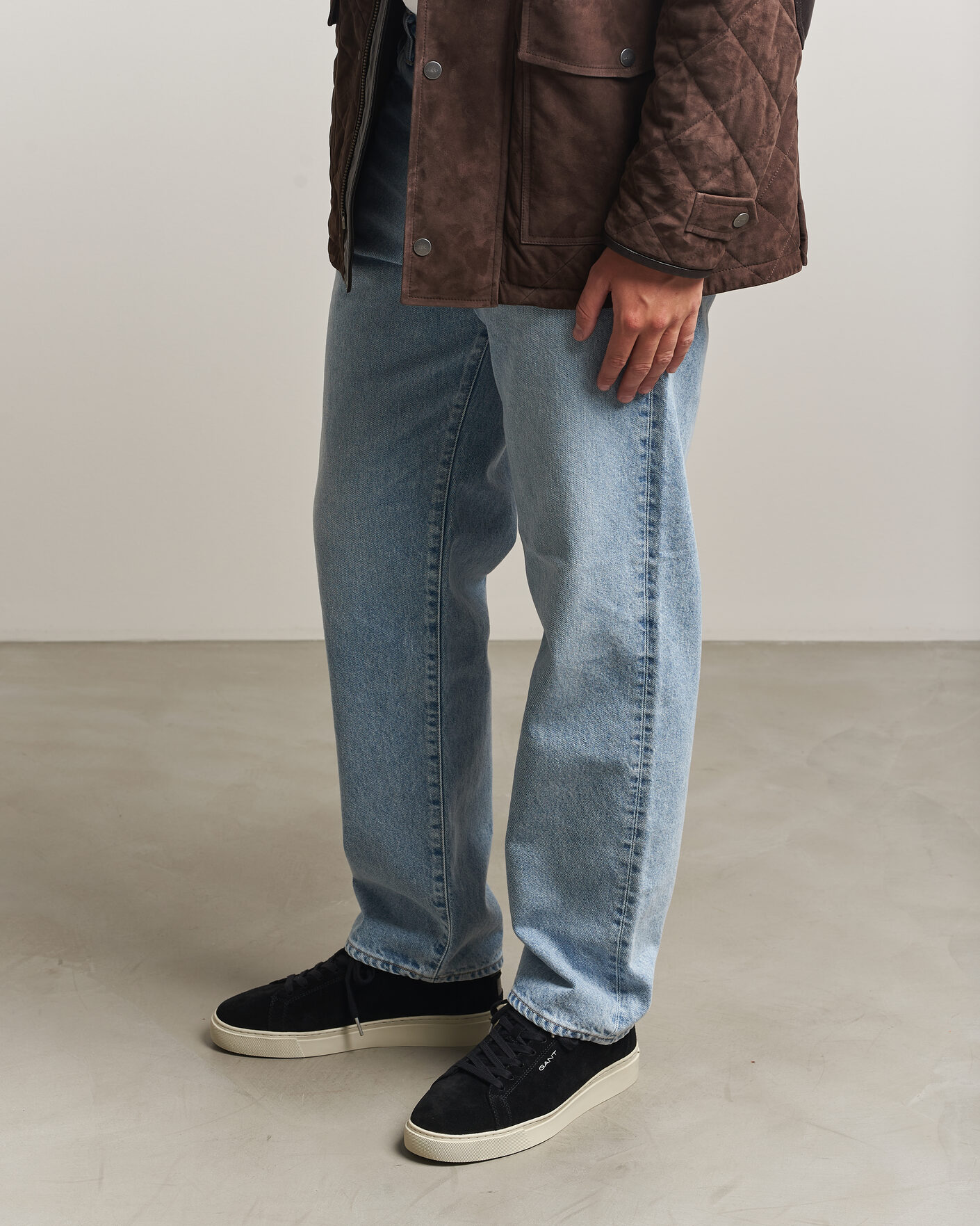 Men | Sneakers | Gant | Mc Julien Suede Sneaker Black