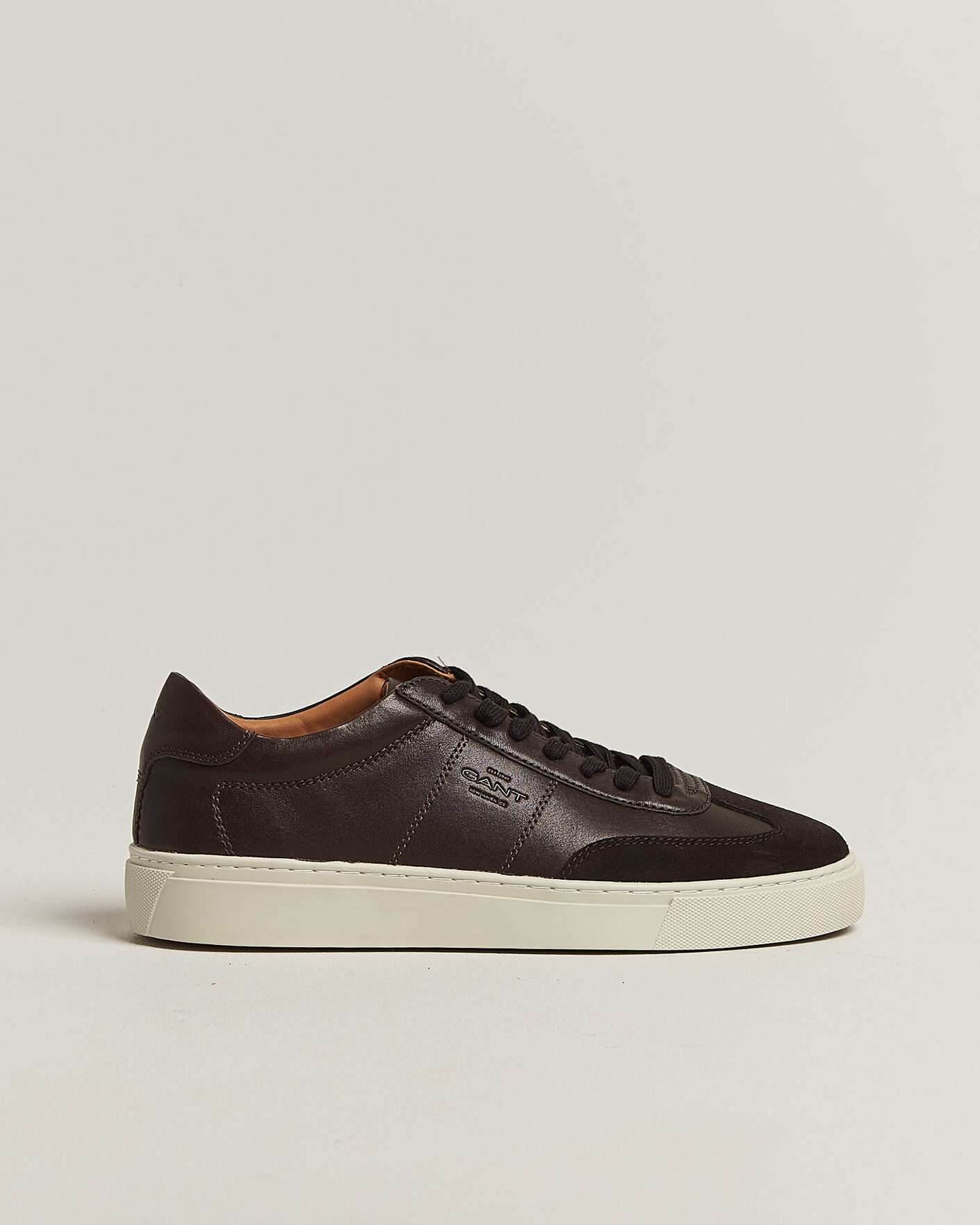 Men | Sneakers | Gant | Mc Julien Leather/Suede Sneaker Dark Brown