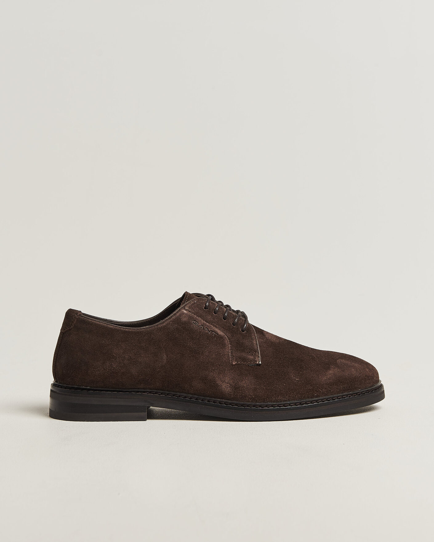 Men | Derby Shoes | Gant | Bidford Suede Derby Ebony Brown