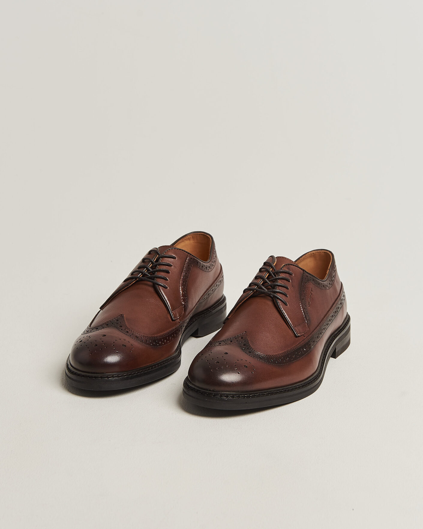 Men | Brogues | Gant | Bidford Leather Brogues Cognac