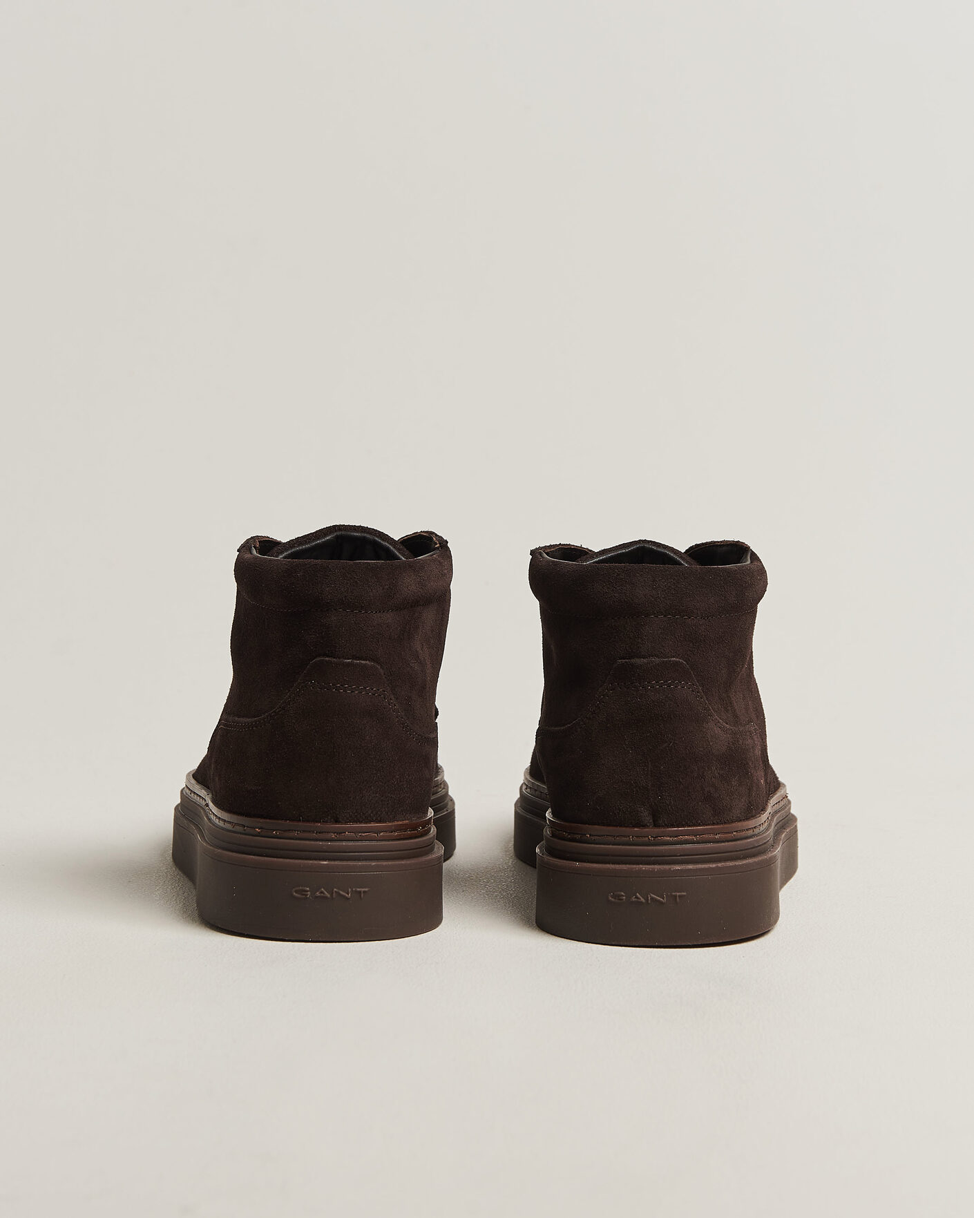 Men | Boots | Gant | Kinzoon Suede Chukka Boot Espresso Brown