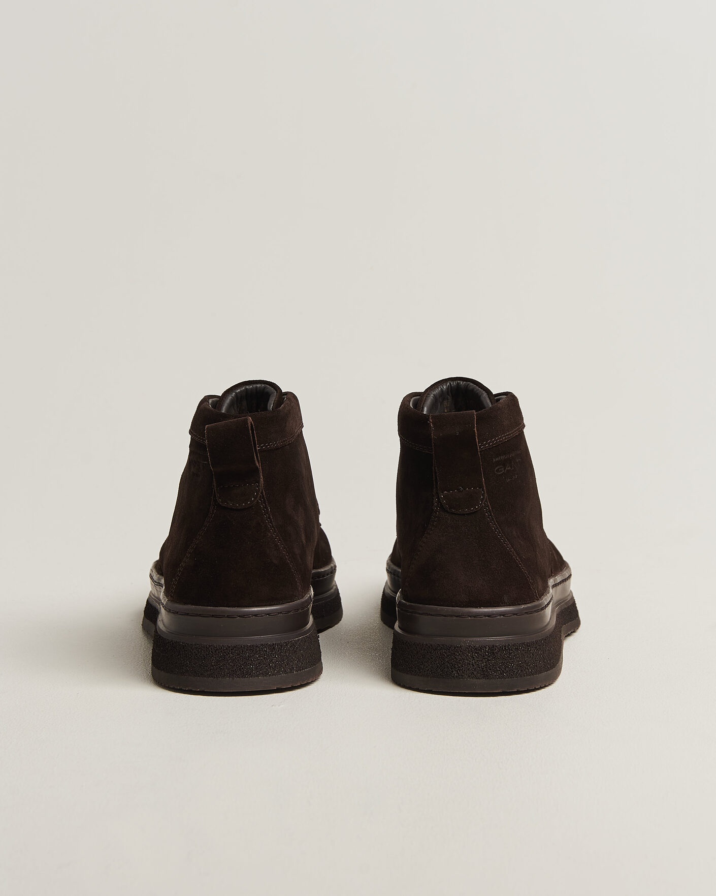 Men | Boots | Gant | Blistown Shearling Suede Moc Toe Boot Espresso Brown