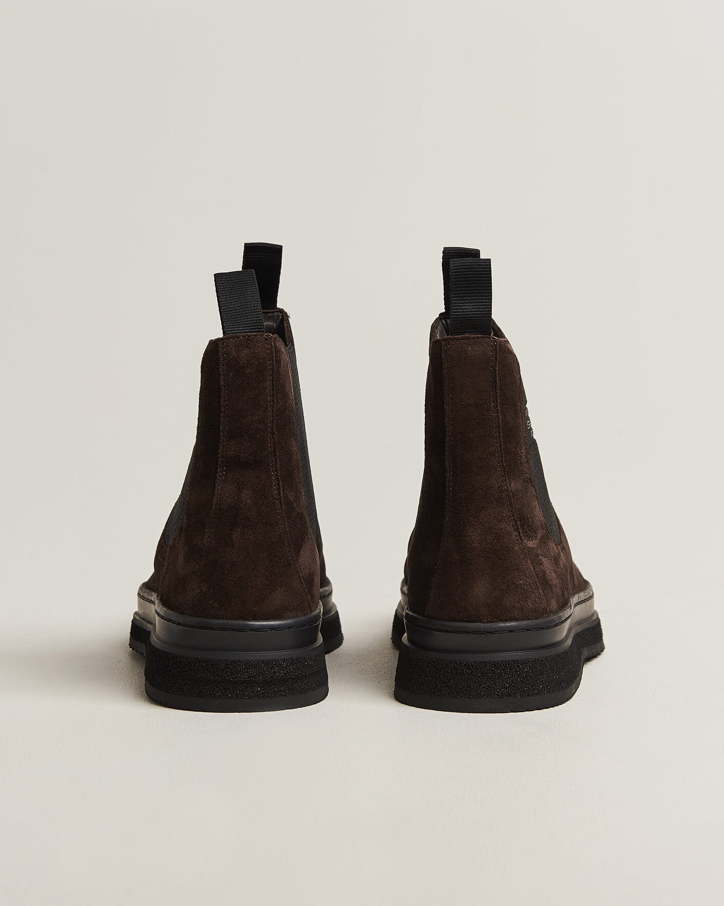 Men | Boots | Gant | Blistown Shearling Suede Chelsea Boot Espresso Brown