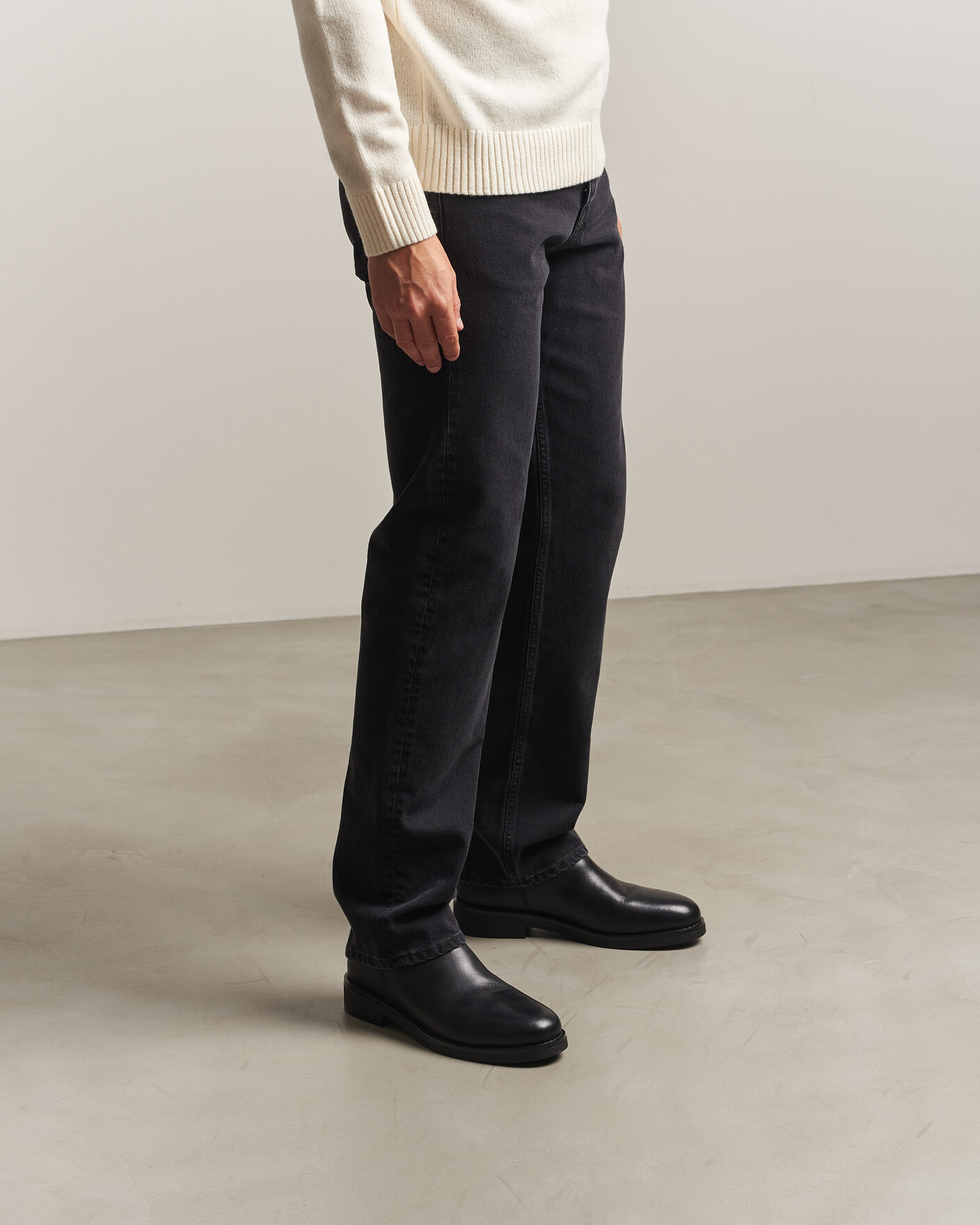 Men | Boots | Gant | Prepdale Leather Chelsea Boot Black