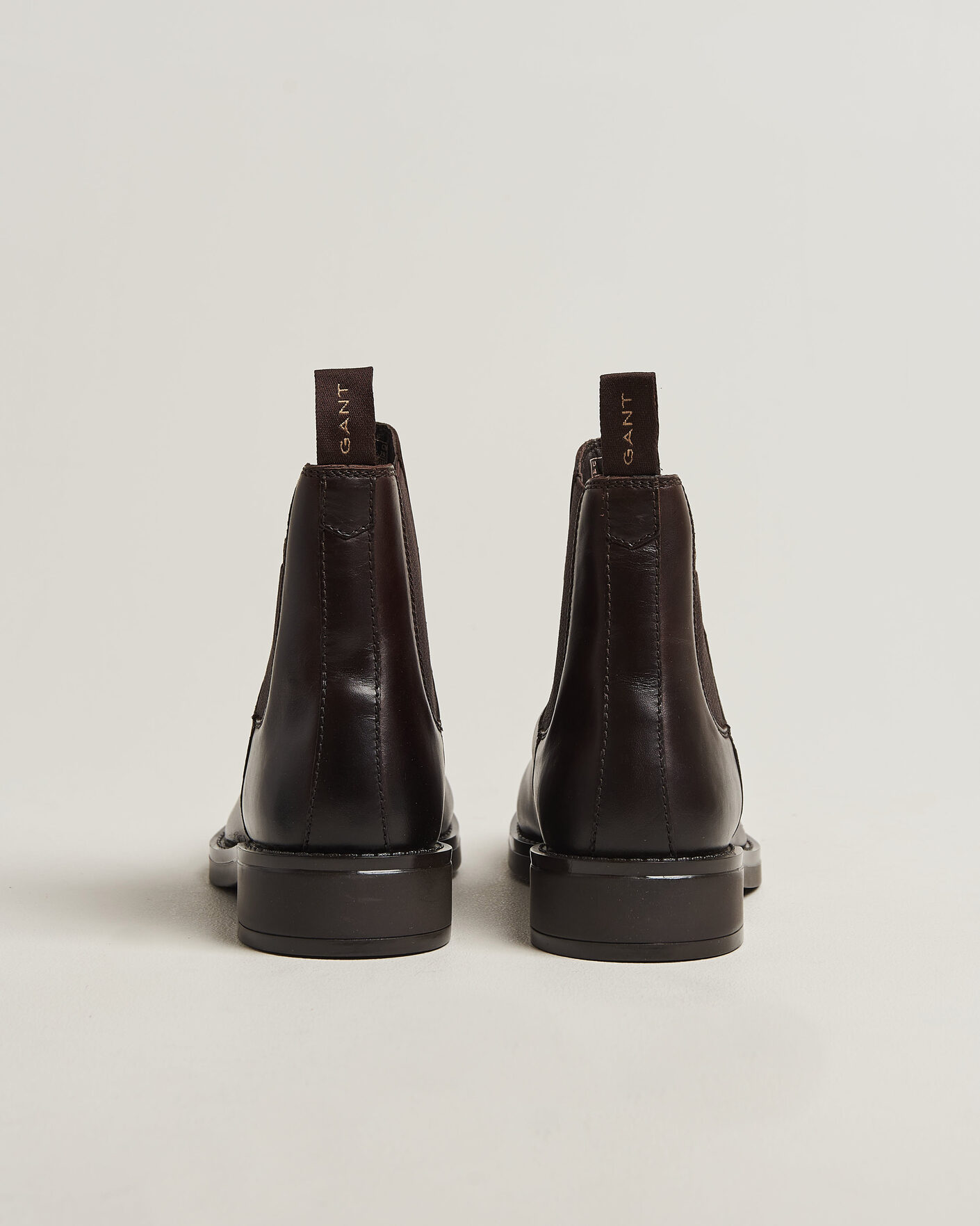 Men | Boots | Gant | Prepdale Leather Chelsea Boot Dark Brown