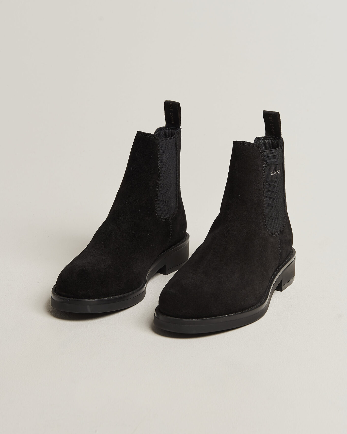 Men | Boots | Gant | Prepdale Suede Chelsea Boot Black