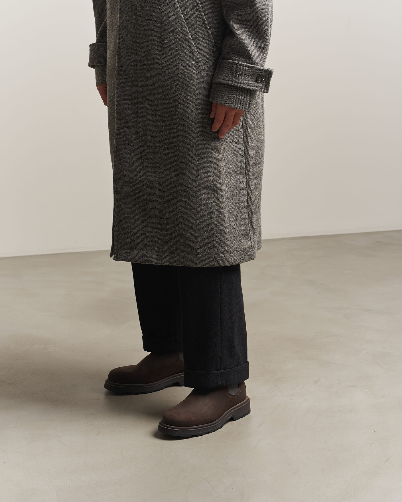 Men | Boots | Gant | Blisdor Nubuck Chelsea Boot Dark Brown