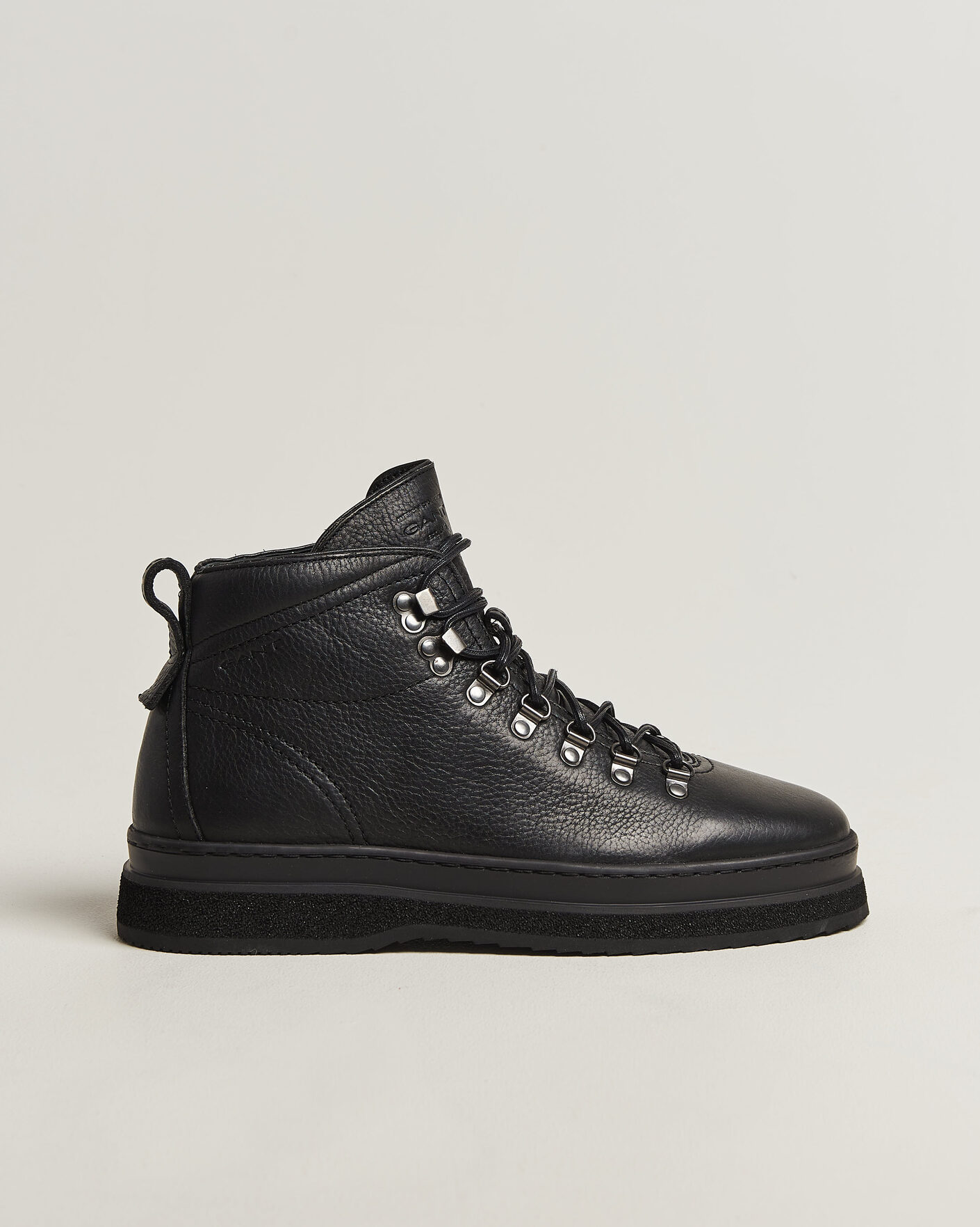 Men | Boots | Gant | Blistown Shearling Leather Boot Black