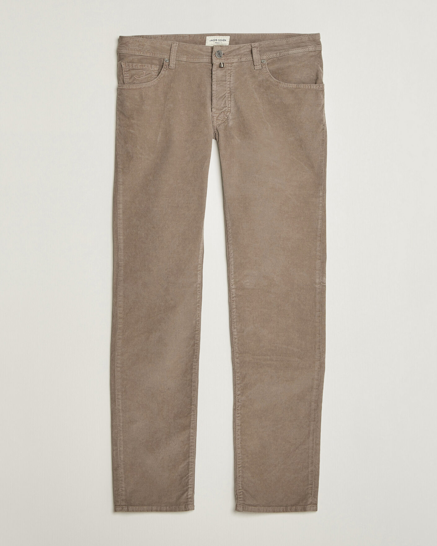 Men | Trousers | Jacob Cohën | Nick Slim Fit Cotton Trousers Grey
