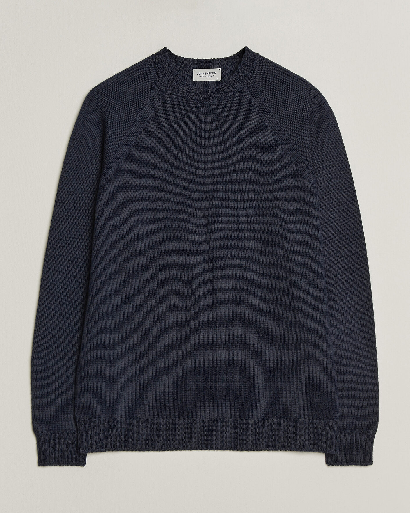Men | Sweaters & Knitwear | John Smedley | Denver Extra Fine Merino Crew Neck Midnight