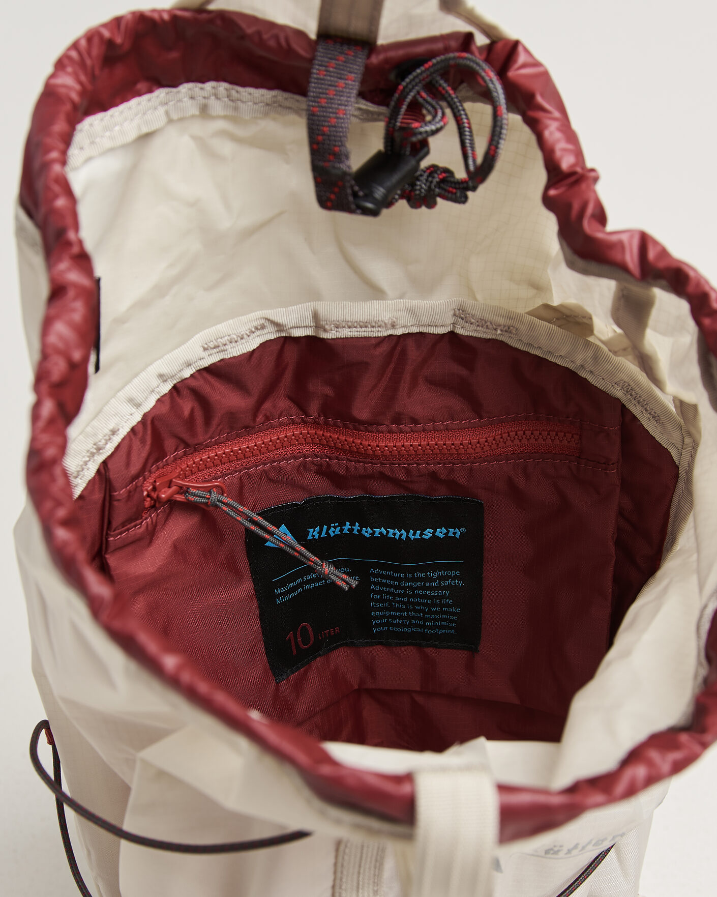 Men | Bags | Klättermusen | Tjalve 2.0 Backpack 10L Putty Grey
