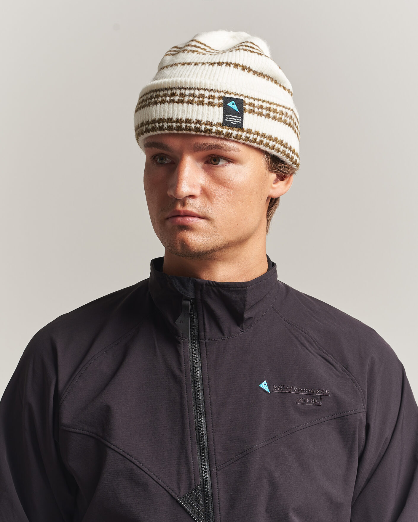 Men | Beanies | Klättermusen | Runa Beanie Snow