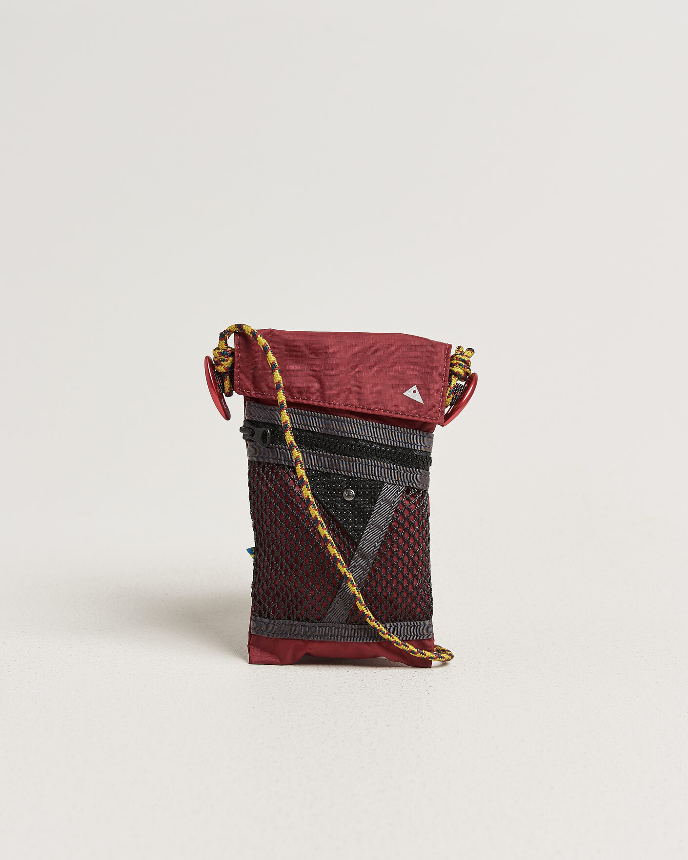 Men | Bags | Klättermusen | Algir Lanyard Pocket Bag Burnt Russet