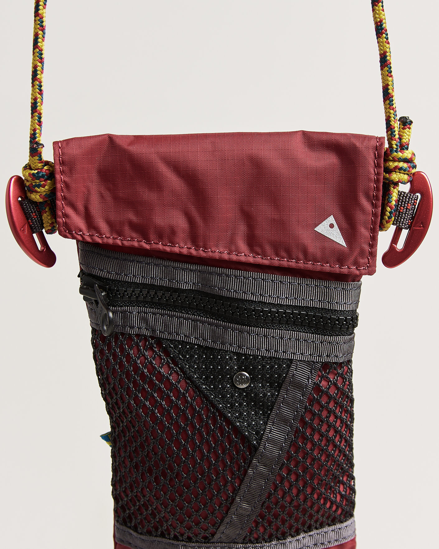 Men | Bags | Klättermusen | Algir Lanyard Pocket Bag Burnt Russet