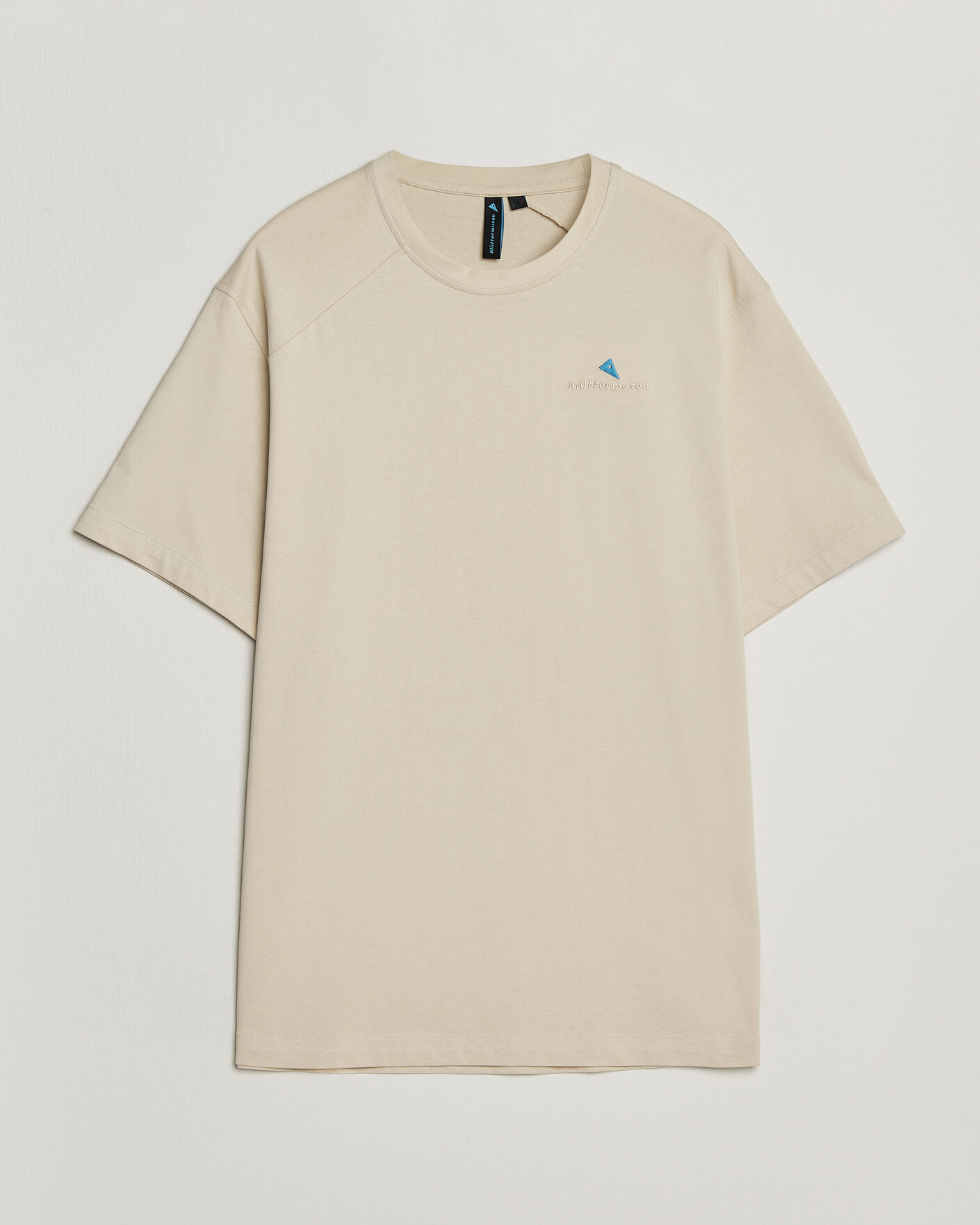 Men | T-Shirts | Klättermusen | Root Logo T-Shirt Clay