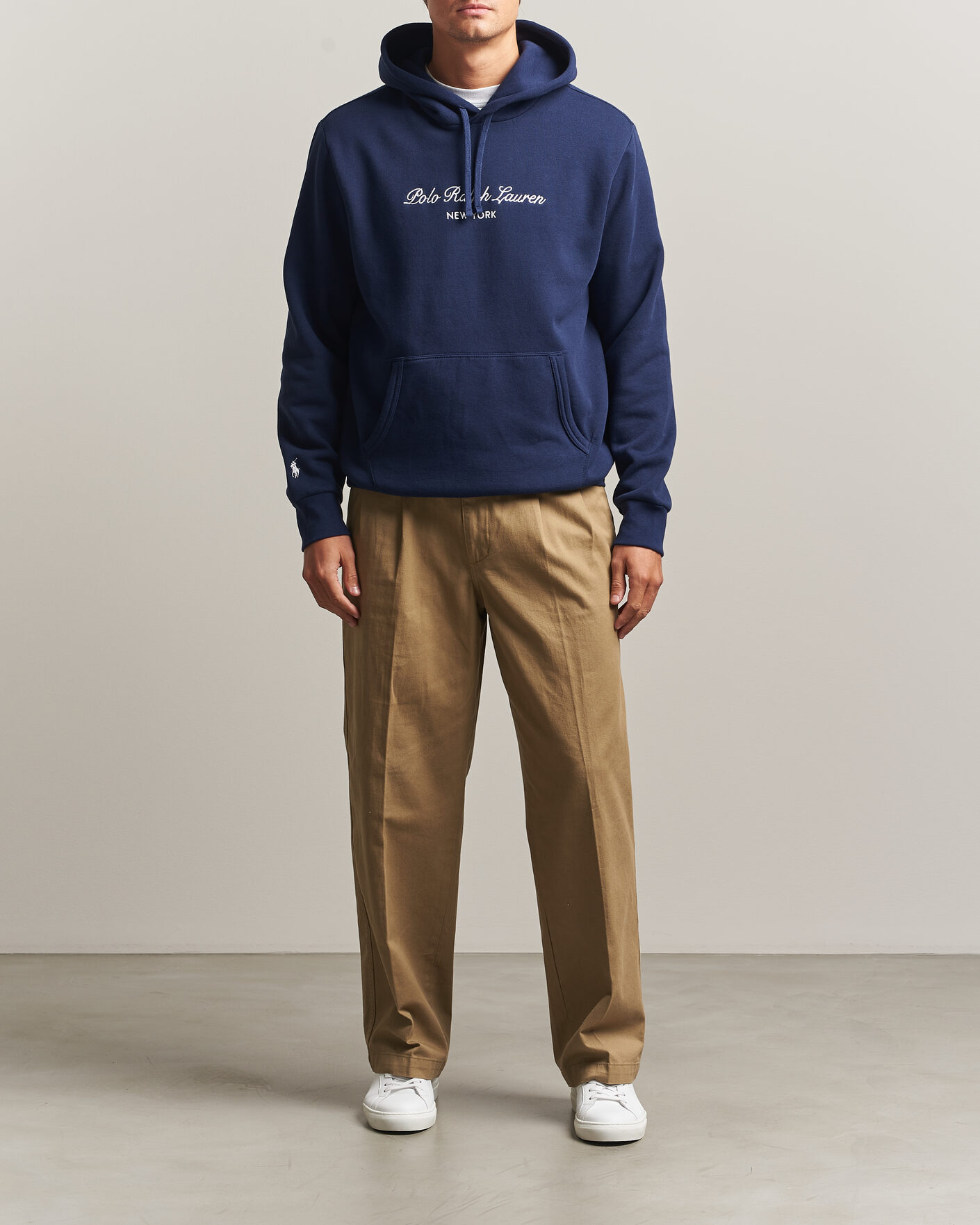 Men | Sweaters & Knitwear | Polo Ralph Lauren | RL NY Hoodie Newport Navy