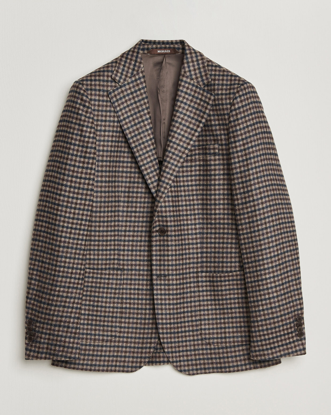 Men | Blazers | Morris | Soft Check Blazer Brown