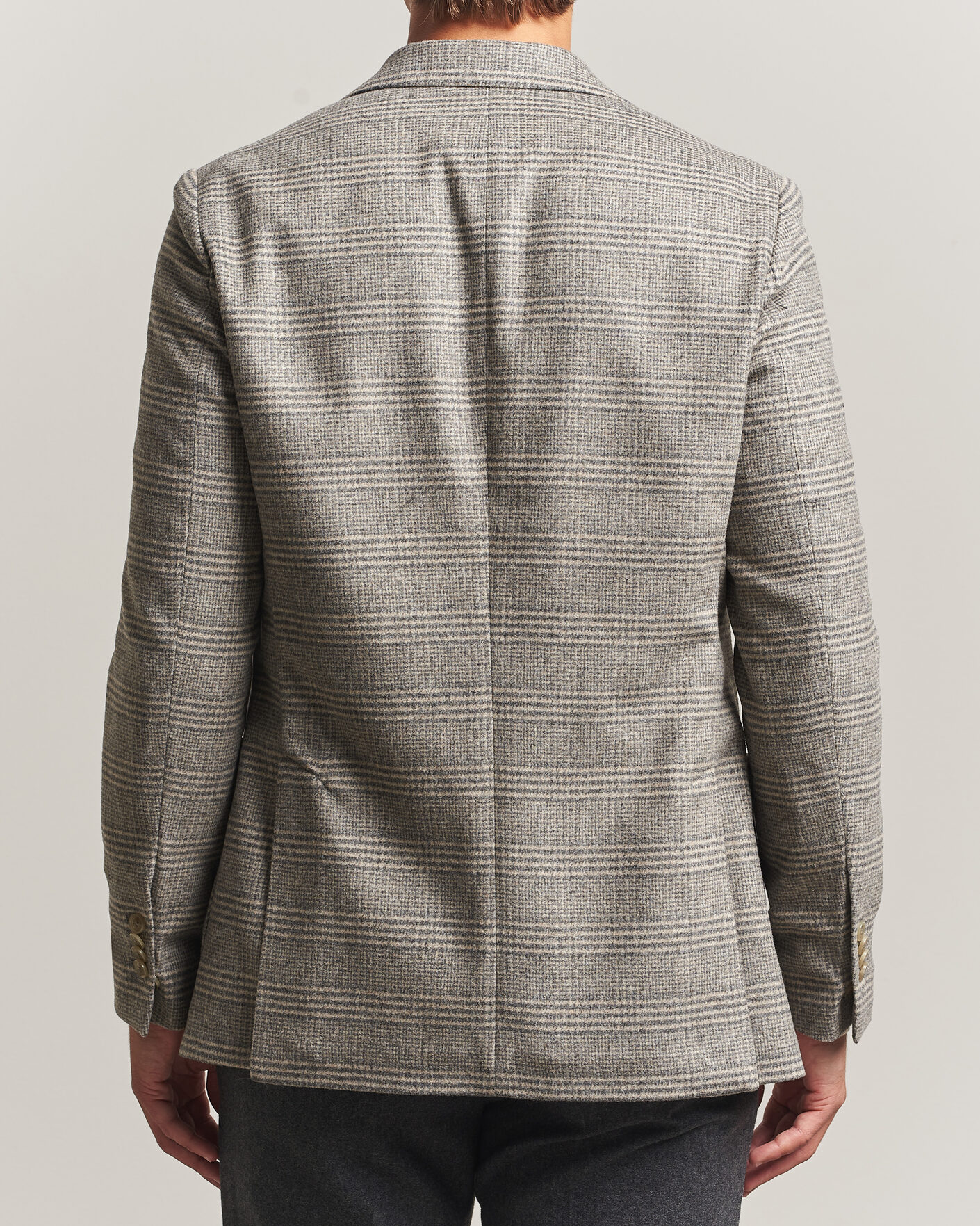 Men | Blazers | Morris | Soft Glencheck Blazer Brown
