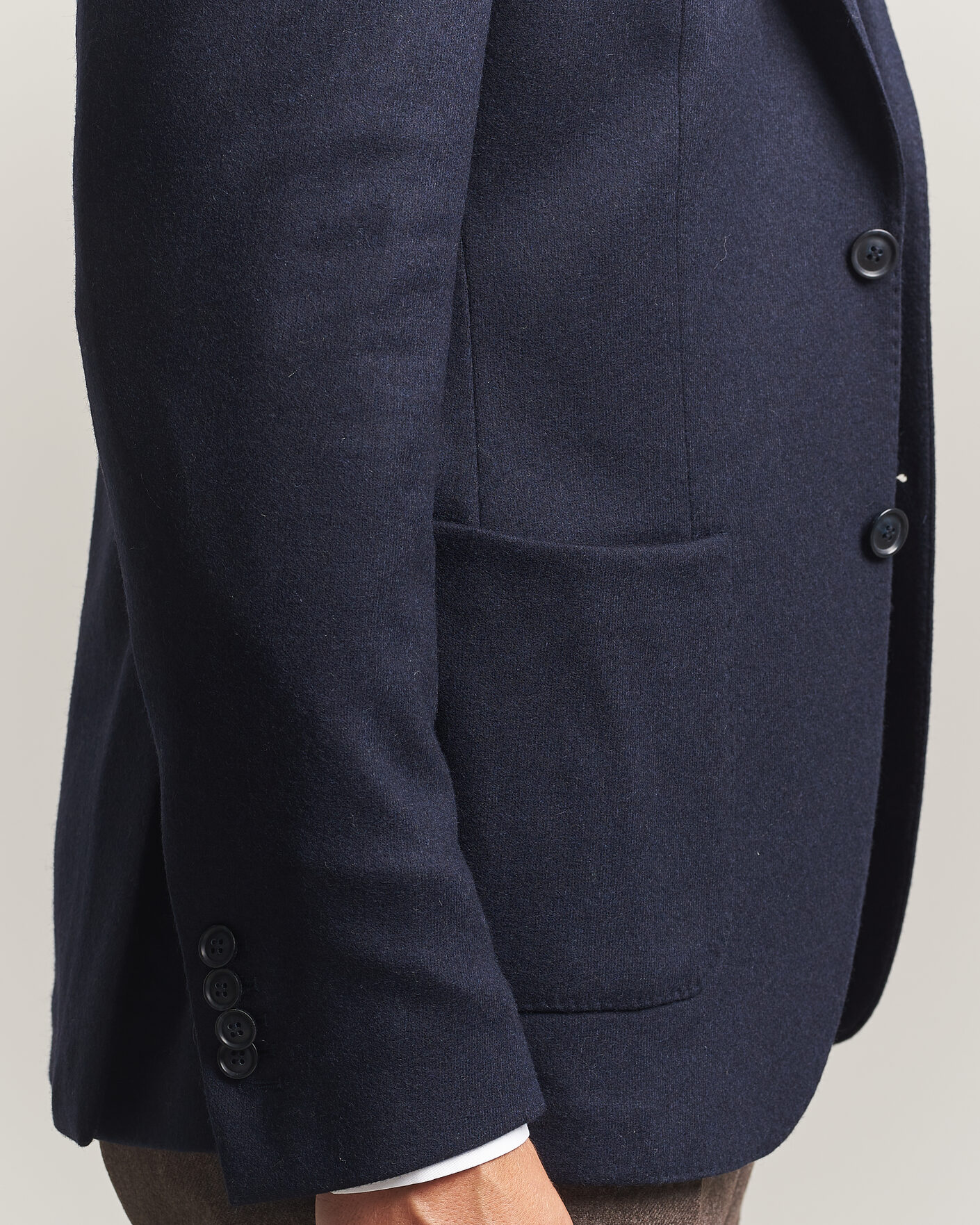 Men | Blazers | Morris | Wool Jersey Blazer Navy