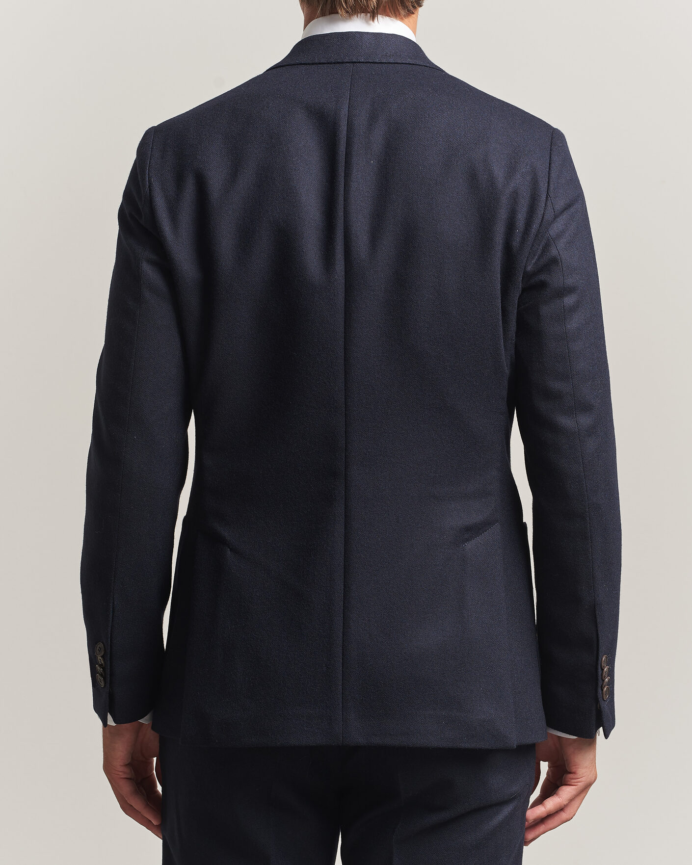 Men | Blazers | Morris | Flannel Suit Blazer Navy