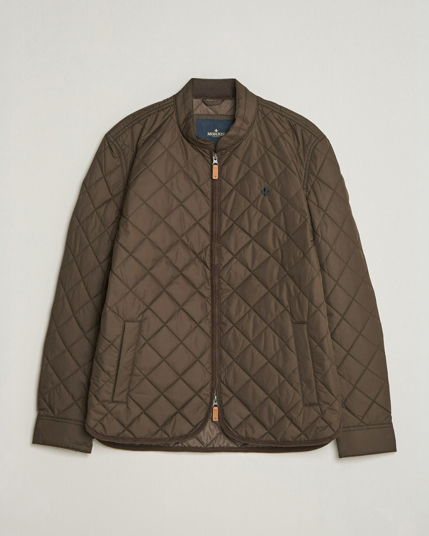 Men | Coats & Jackets | Morris | Teddy Quilted Jacket Brown