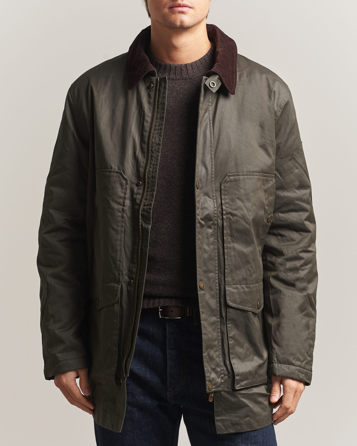 Men | Coats & Jackets | Morris | Mac Vax Jacket Olive