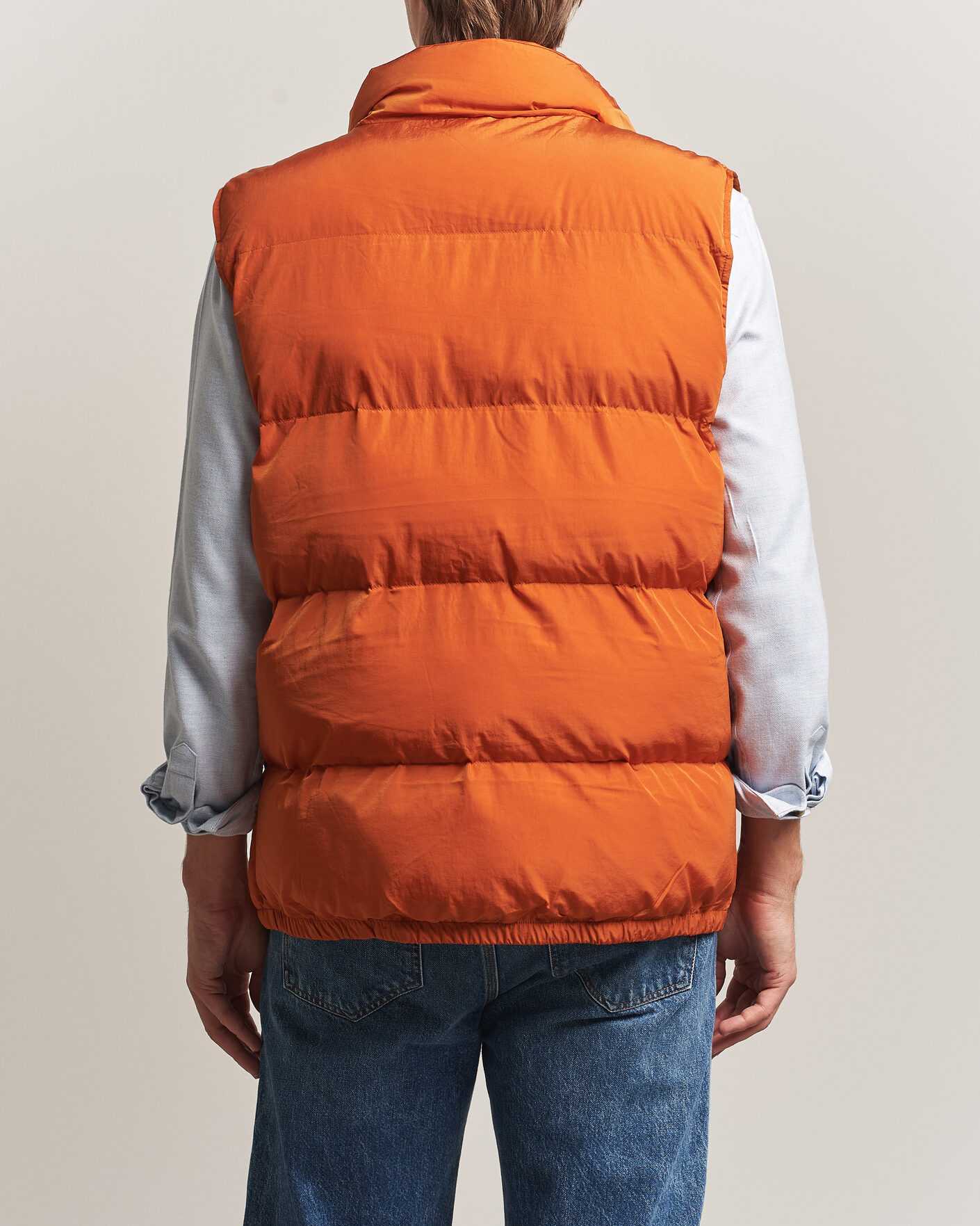 Men | Gilets | Morris | Lennox Puffer Vest Orange